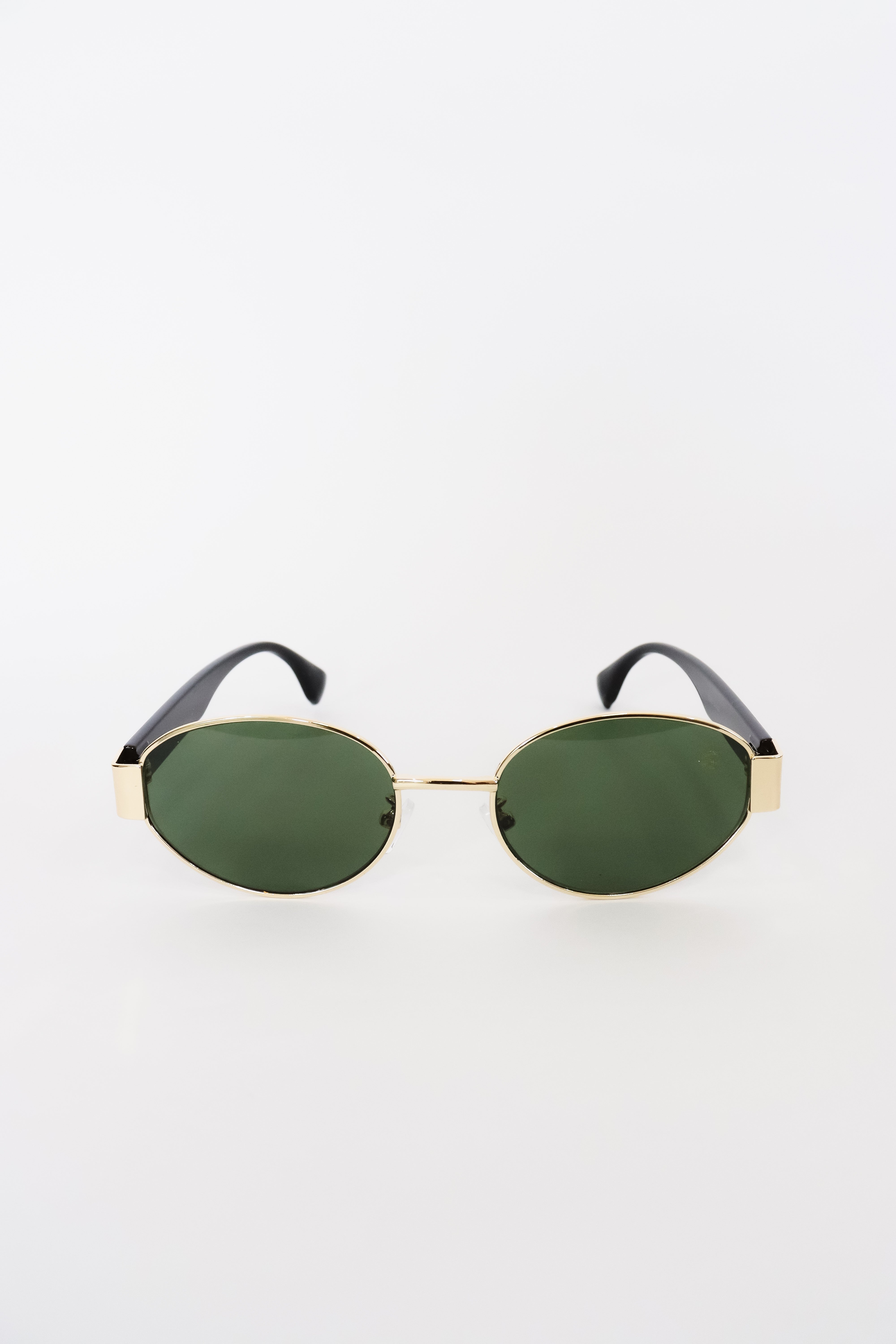 Óculos de Sol Unissex Summer Verde e Dourado