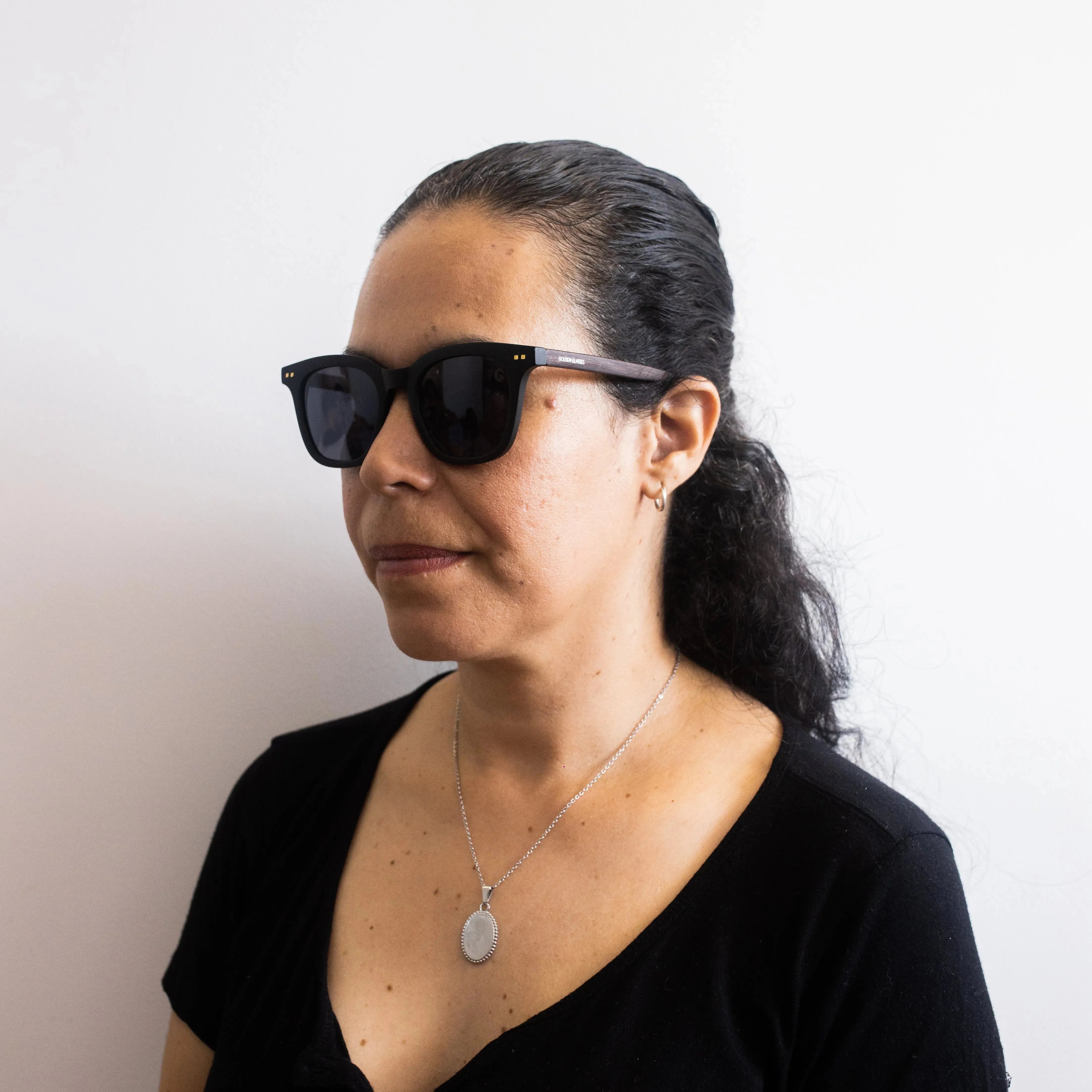 Óculos de Sol Alley Preto - Golden Glasses