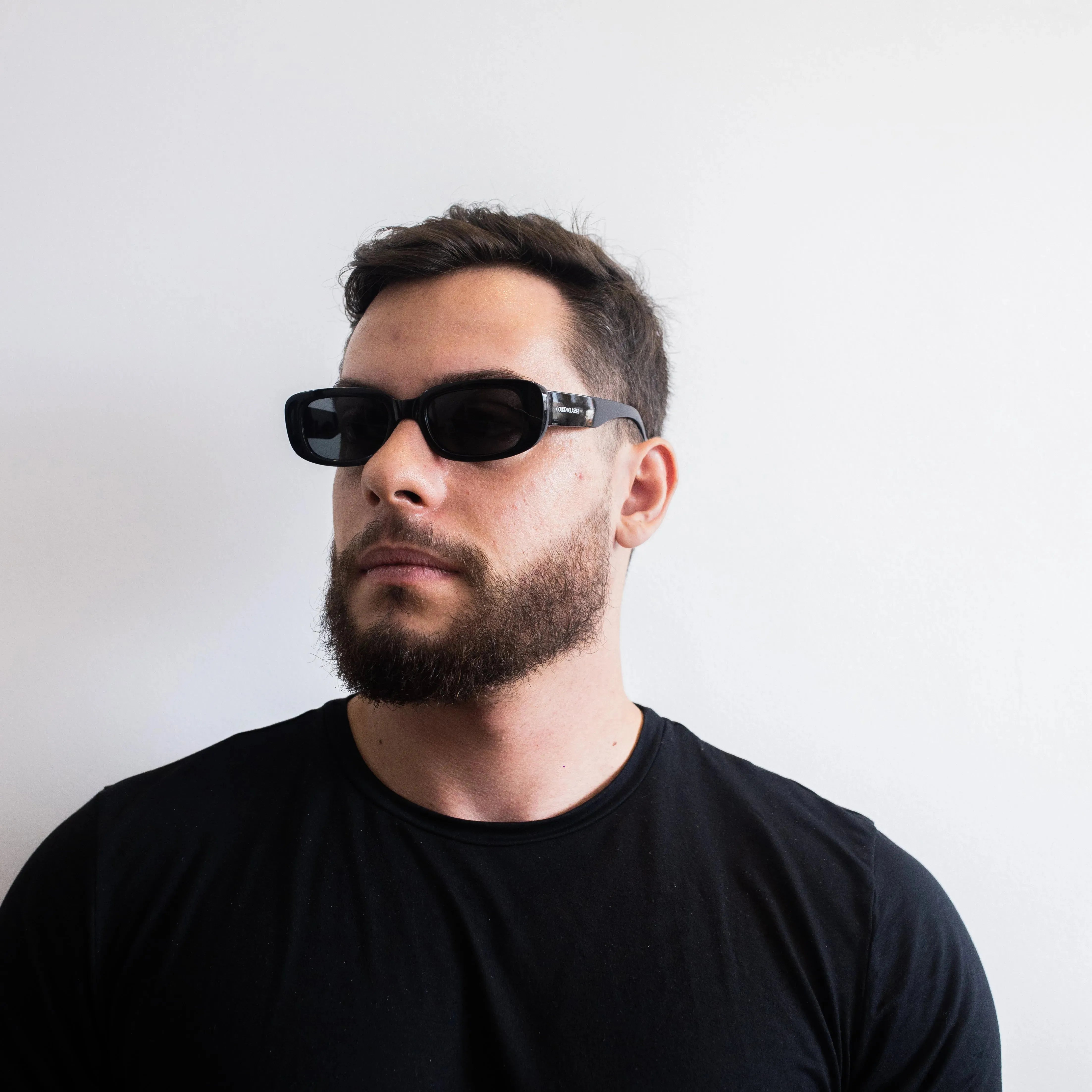 Óculos de Sol Retrô Preto - Golden Glasses