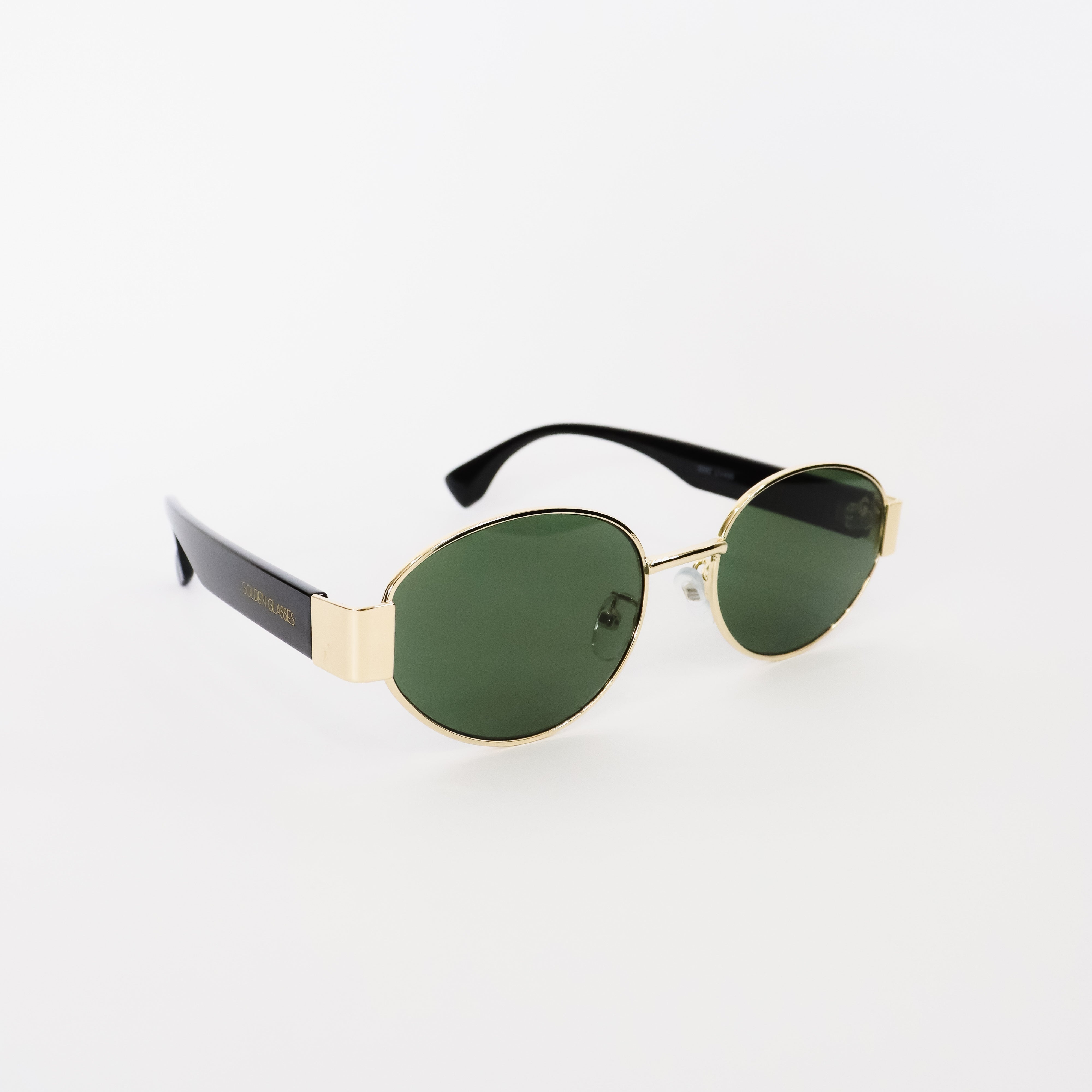 Óculos de Sol Unissex Summer Verde e Dourado