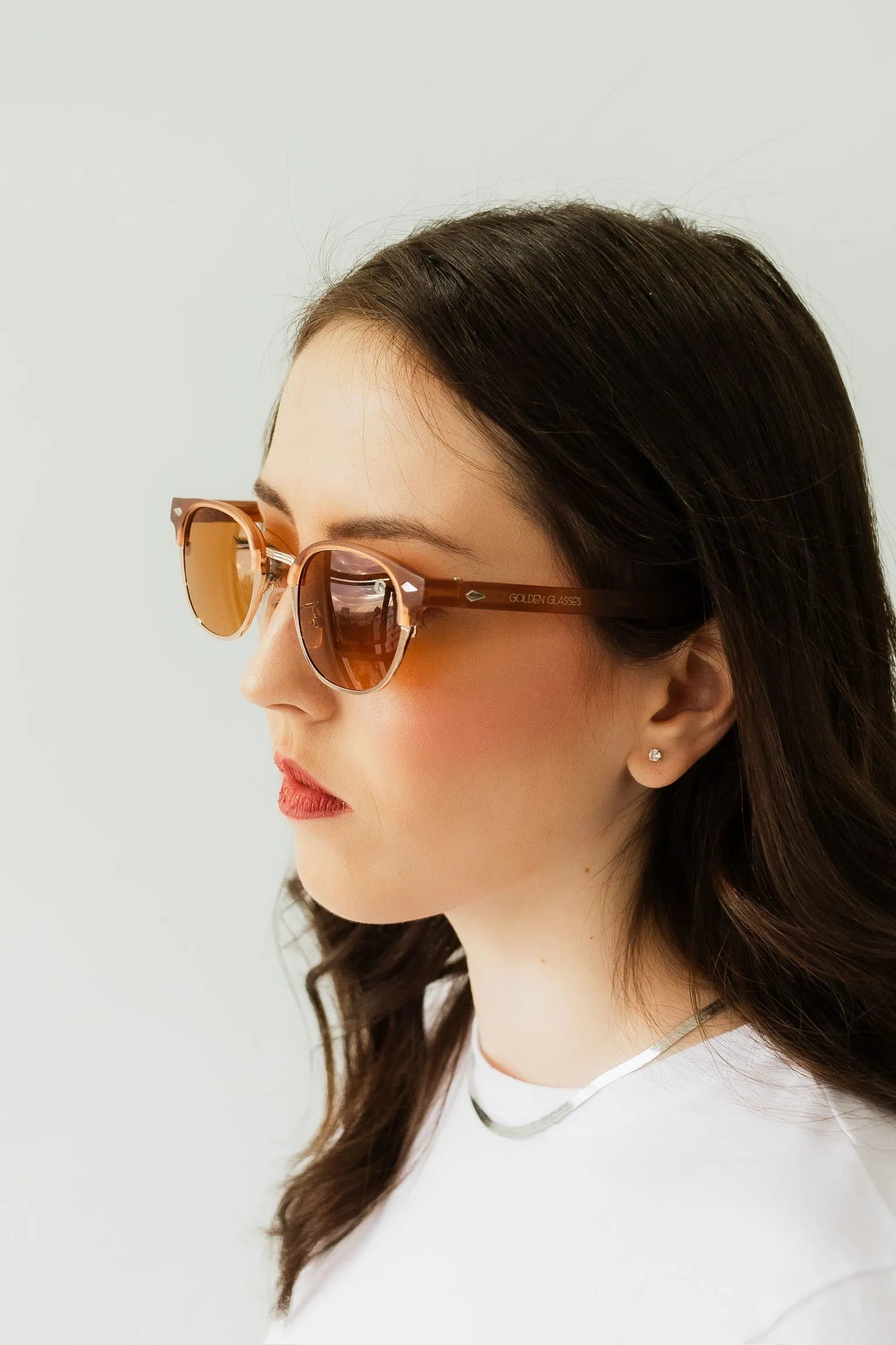 Óculos de Sol Unissex Mirage Marrom