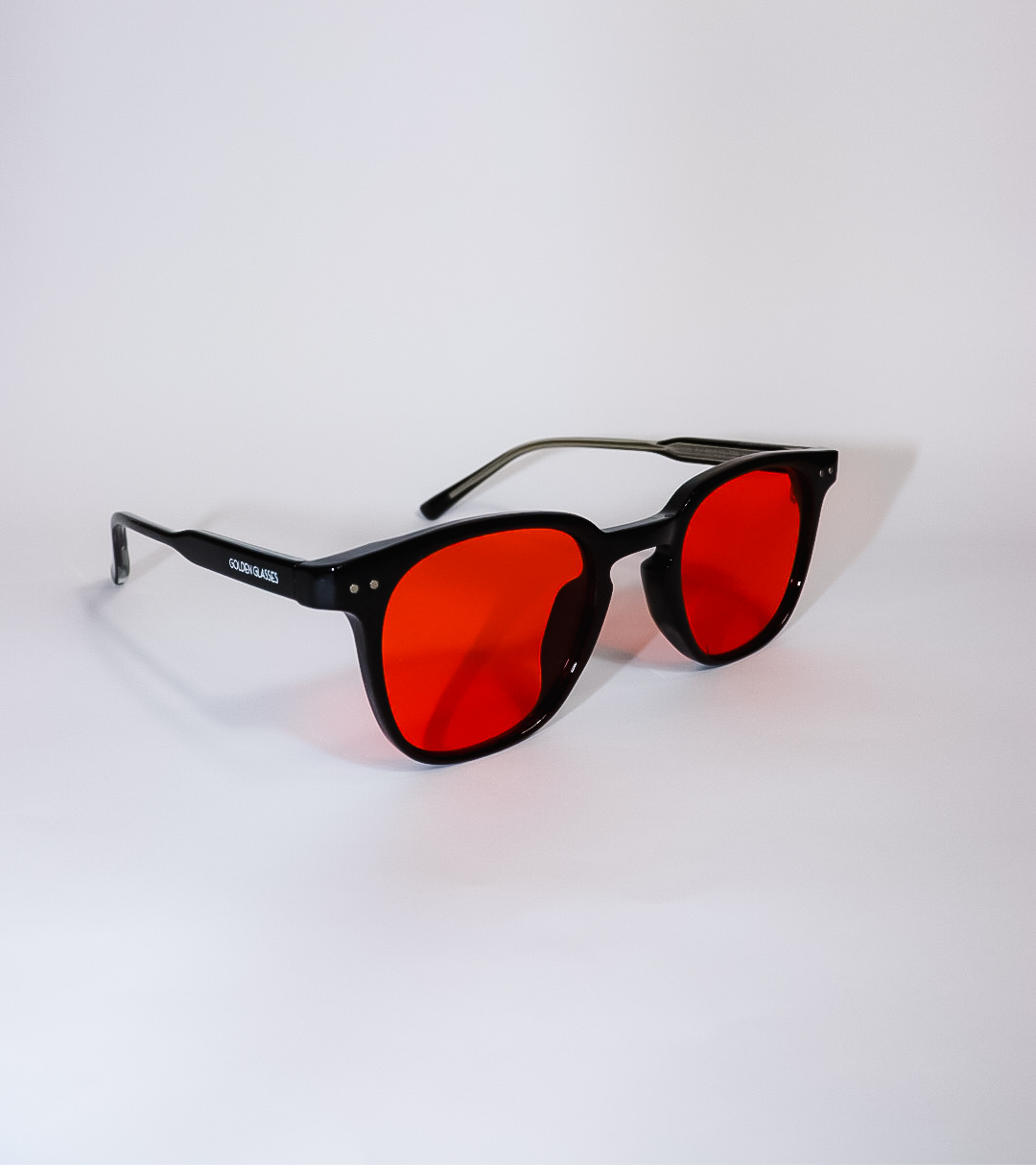 Óculos de Sol Unissex Cosmetic Vermelho