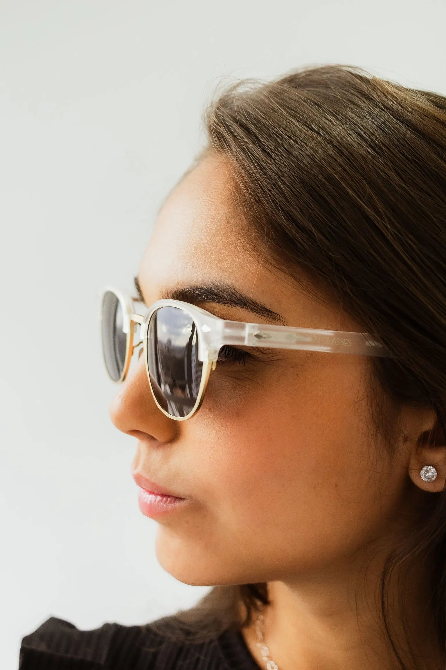 Óculos de Sol Unissex Mirage Transparente