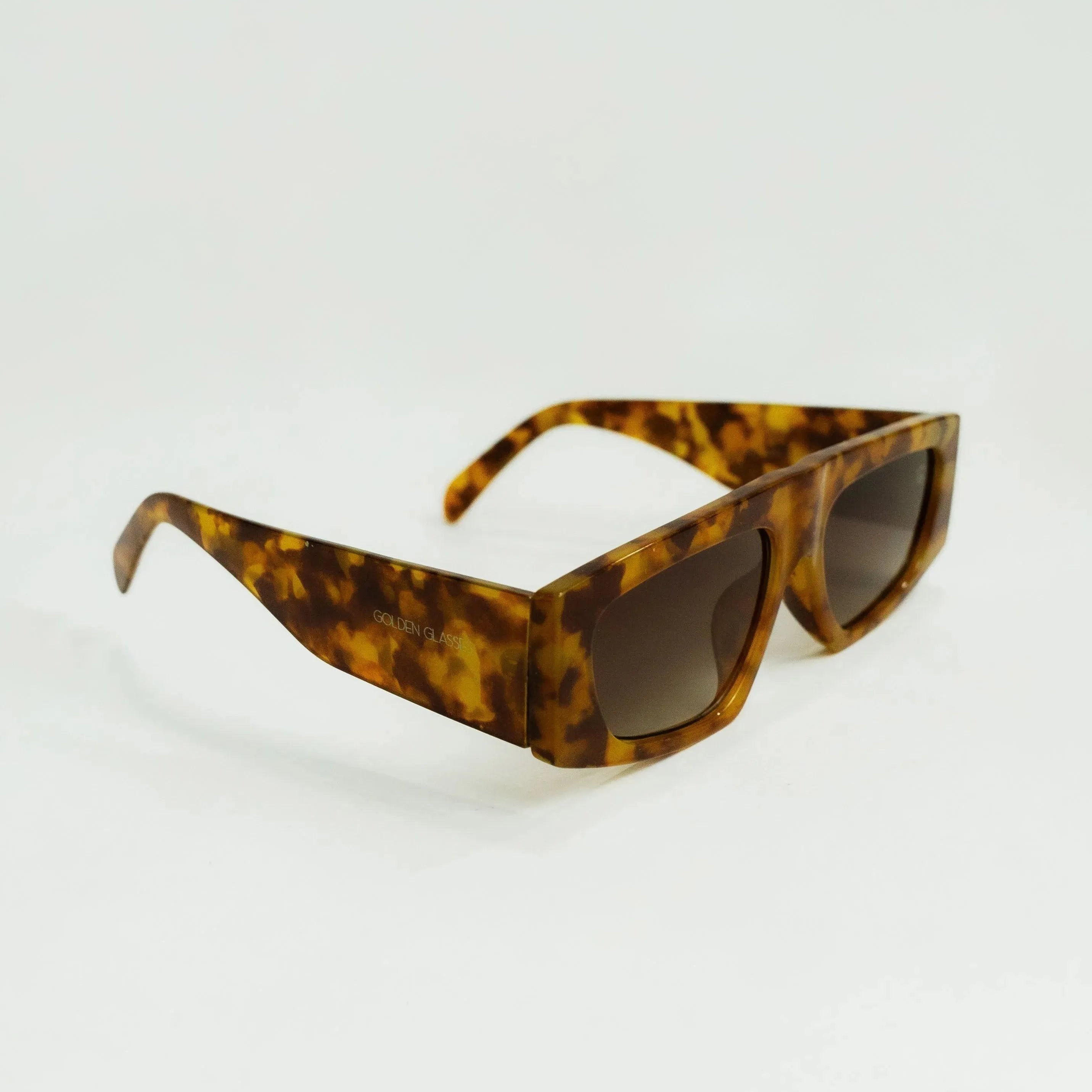 Óculos de sol Bold Tortoise - Golden Glasses