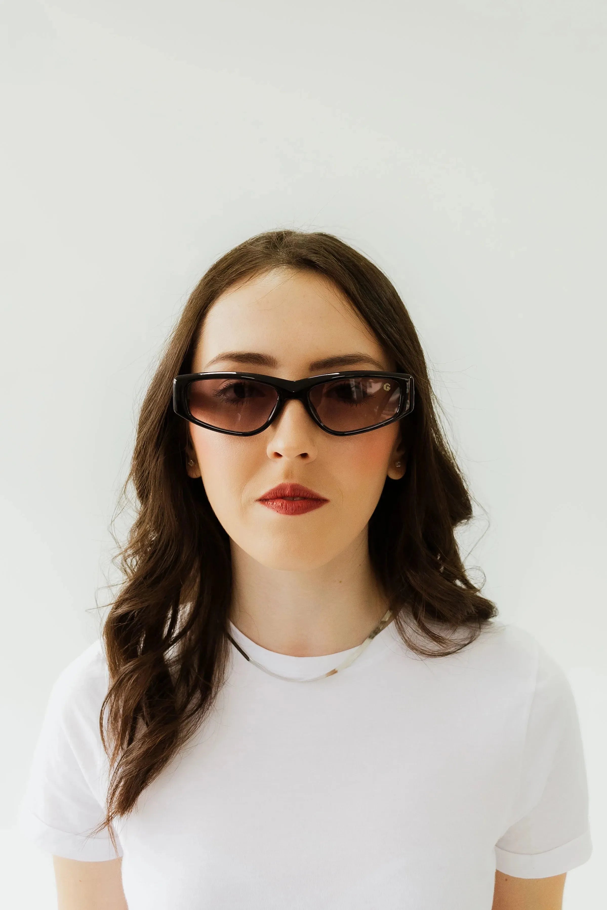 Óculos de sol Elegance Preto Cosmetic - Golden Glasses