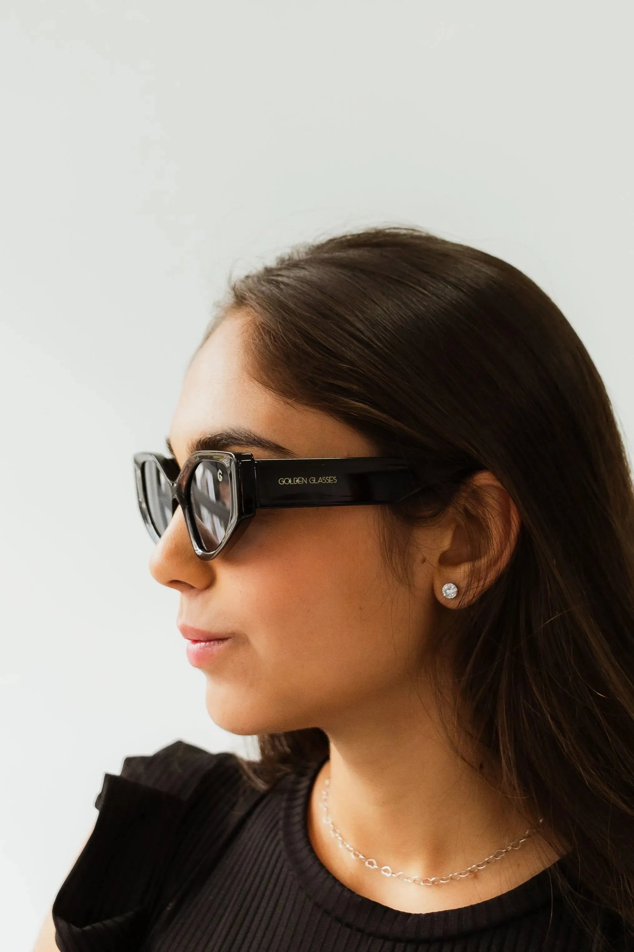 Óculos de sol Iconic Preto - Golden Glasses