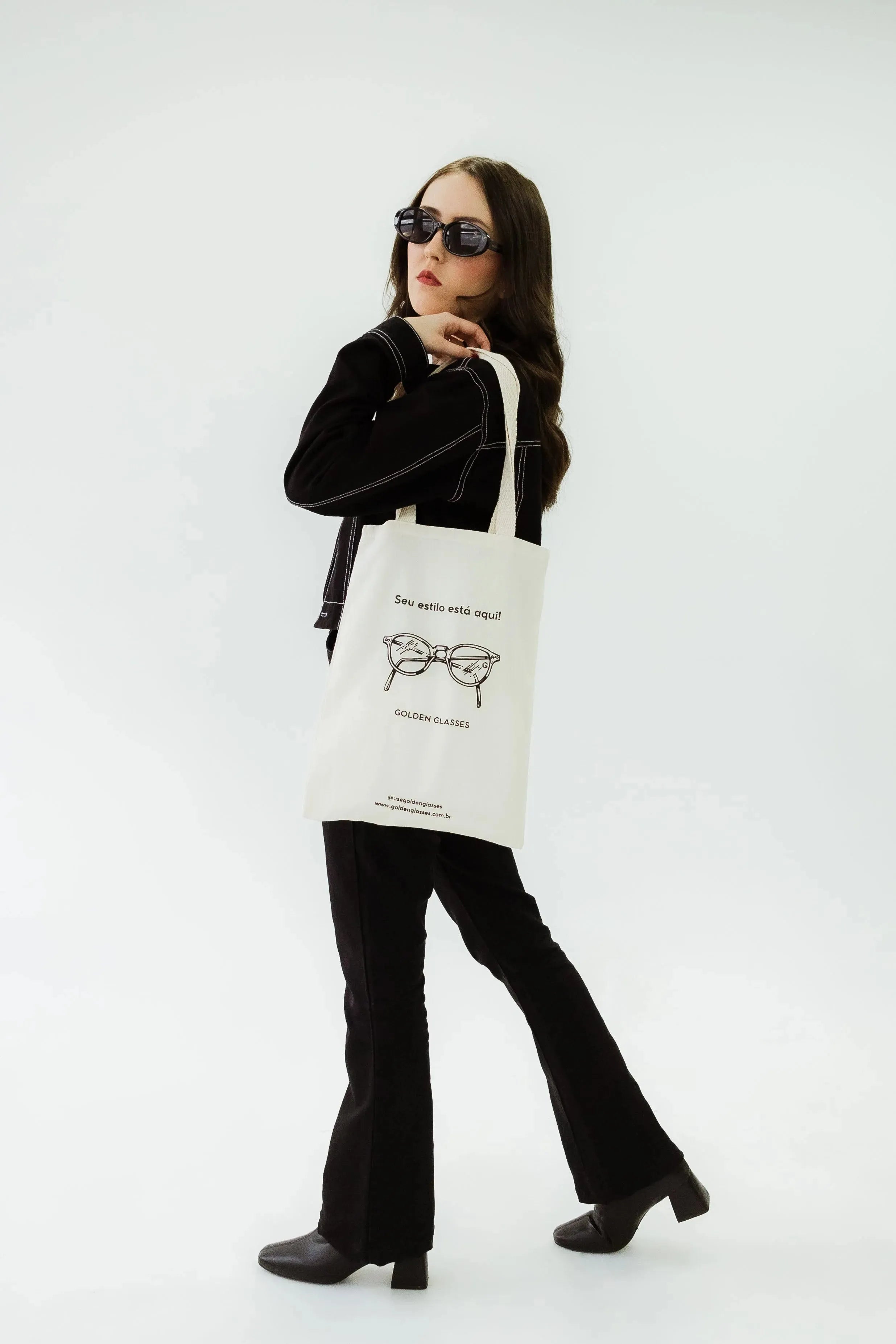 Ecobag Golden Glasses 2 - Golden Glasses