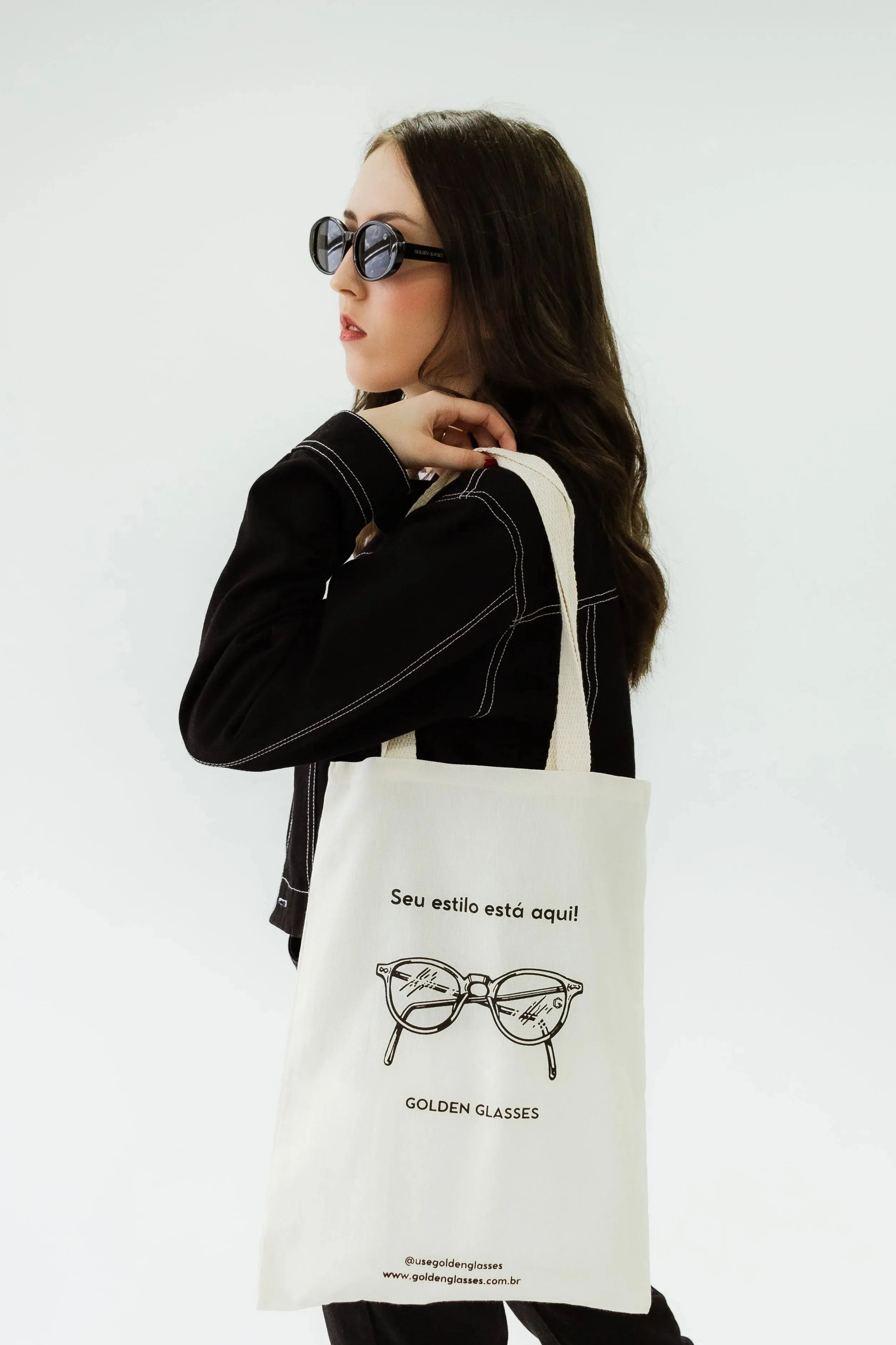 Ecobag Golden Glasses 2 - Golden Glasses