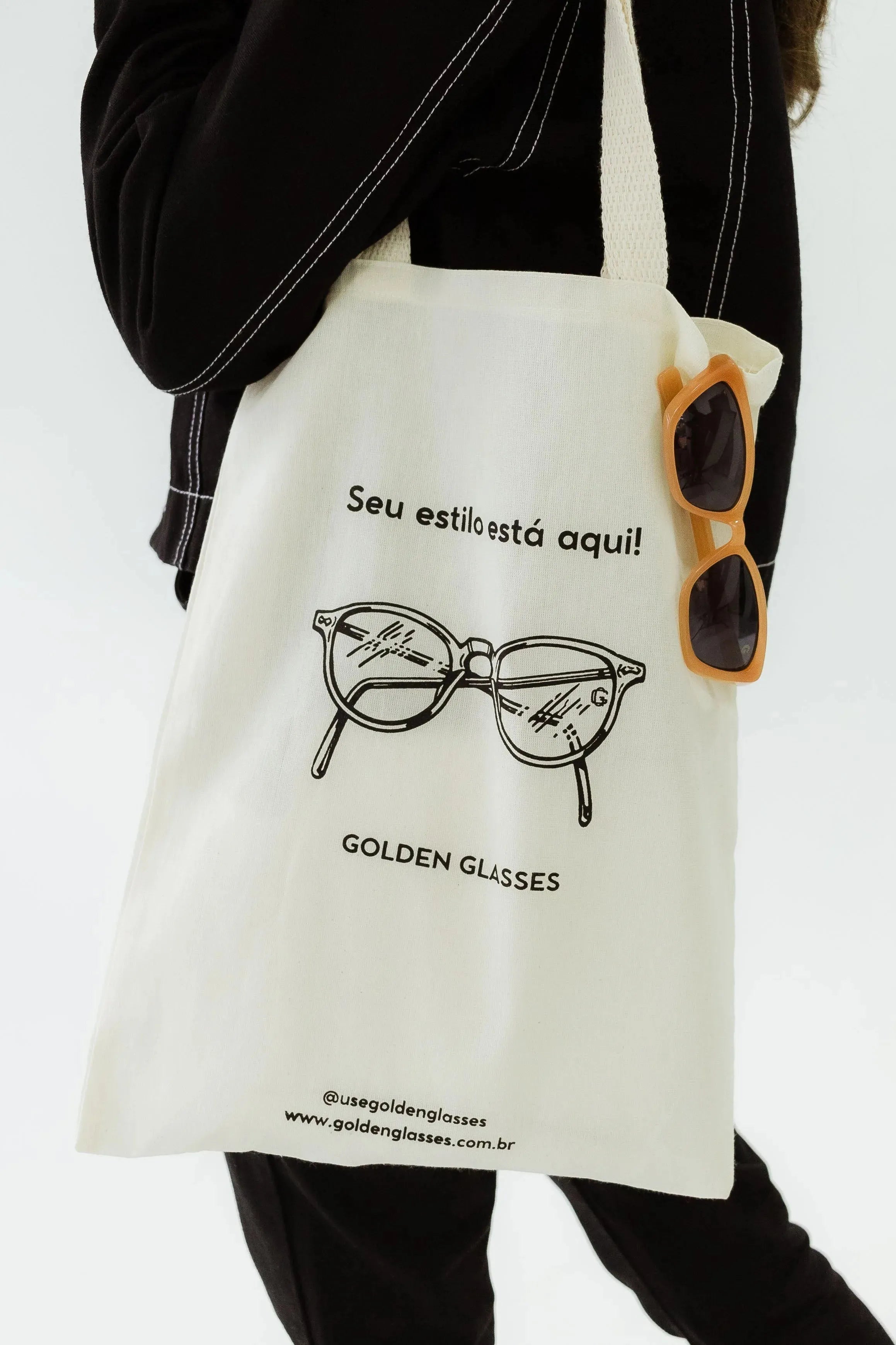 Ecobag Golden Glasses 2 - Golden Glasses