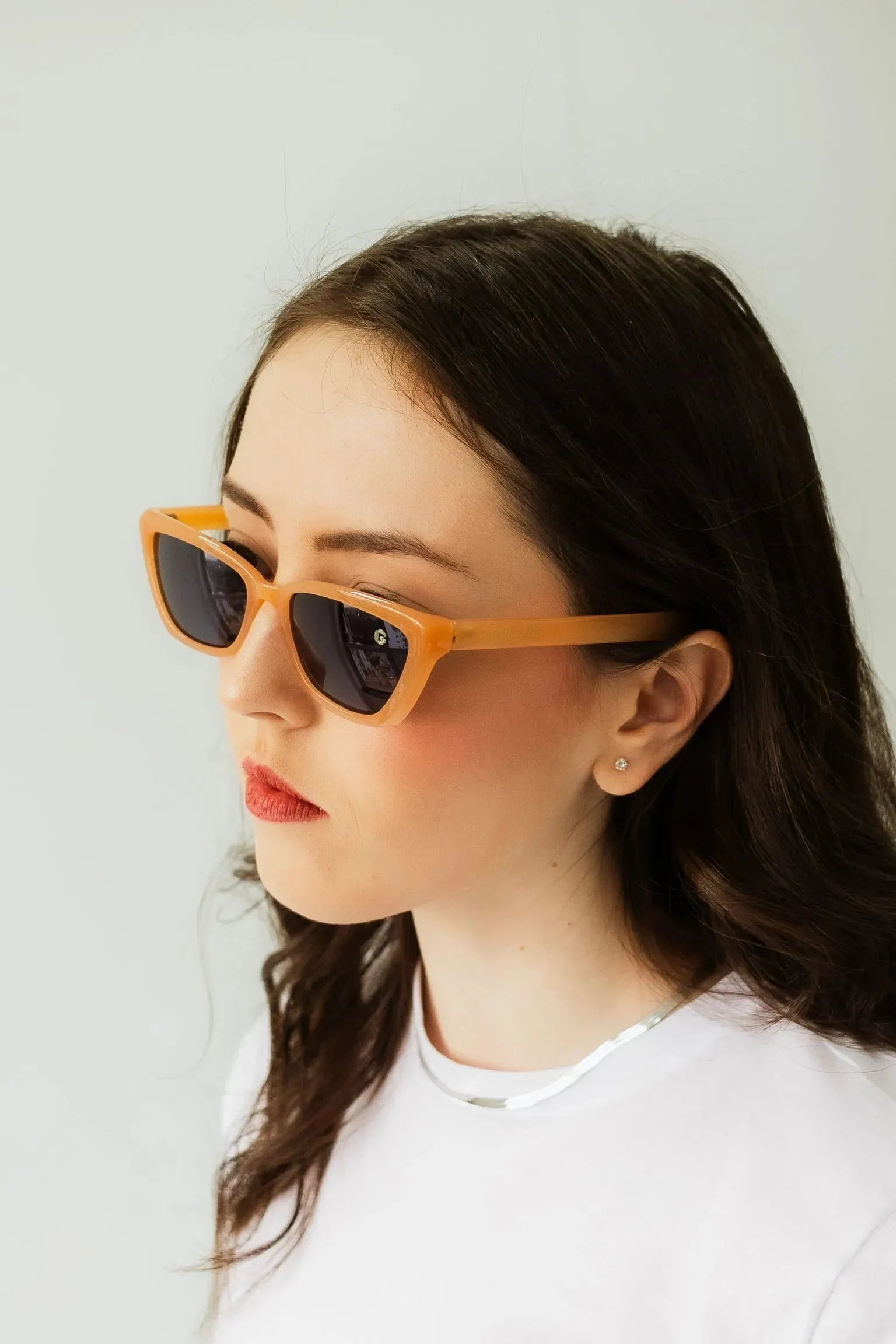 Óculos de sol Vibes Caramelo - Golden Glasses