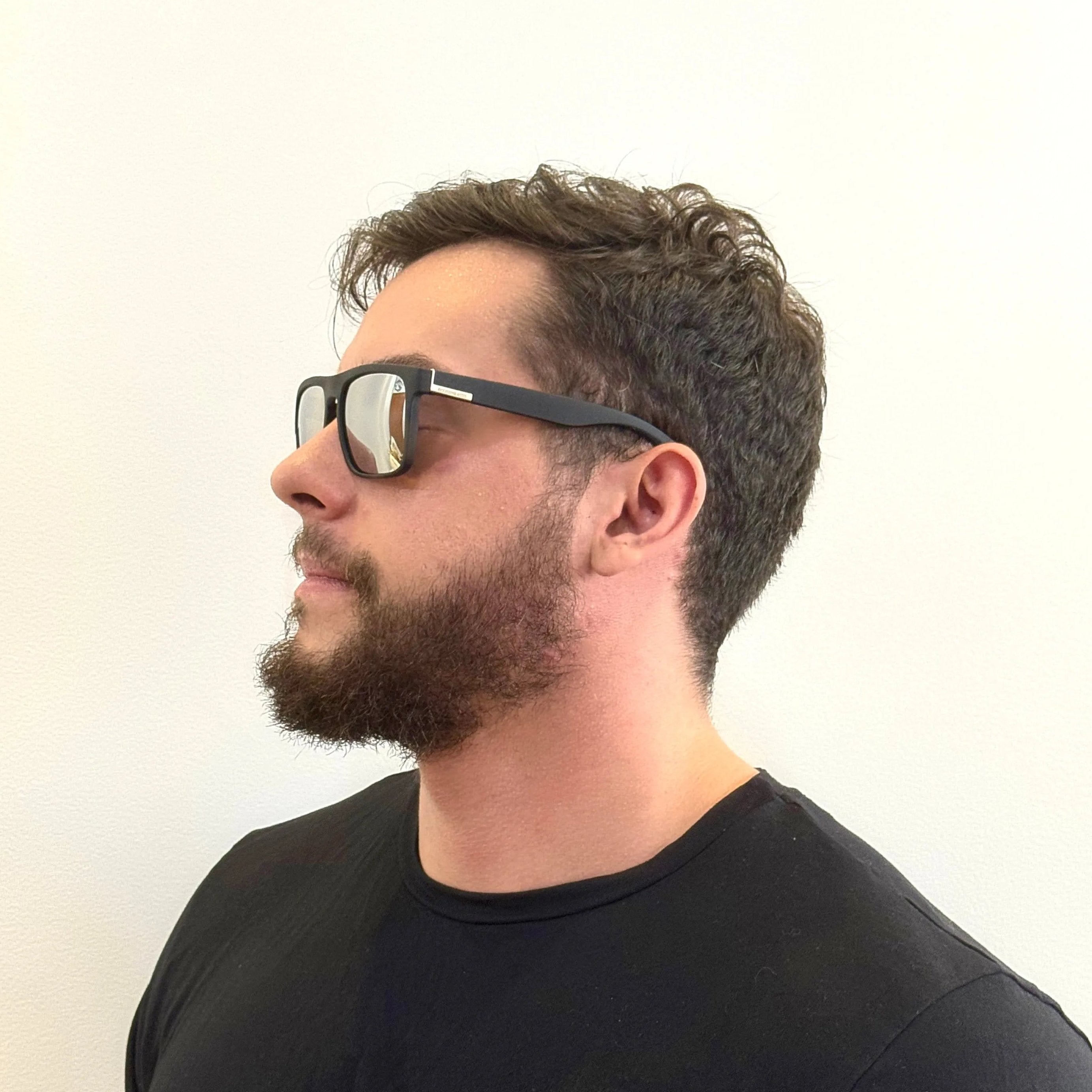 Óculos de Sol Unissex Evolution Prata Espelhado