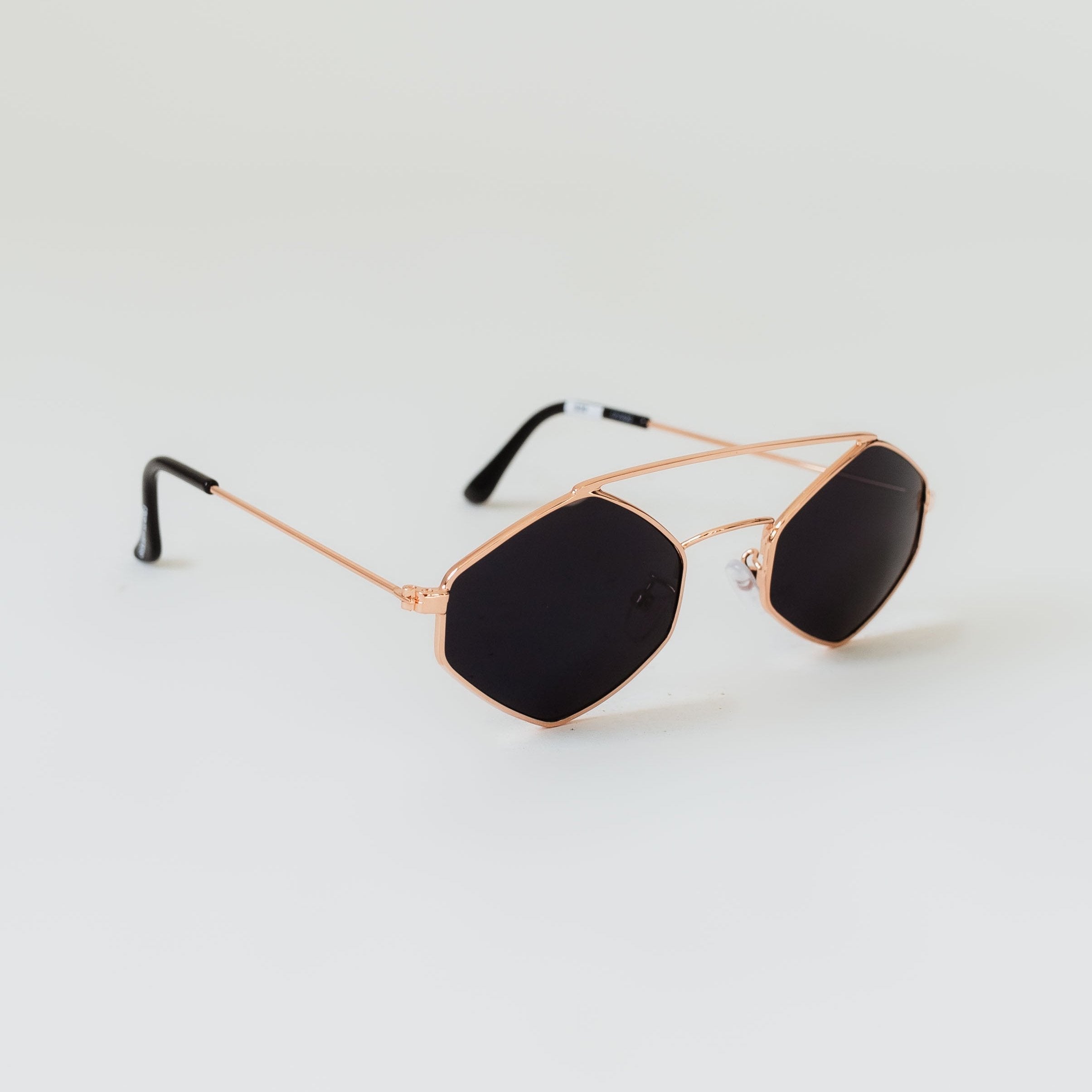 Óculos de Sol Feminino New Prisma Preto e Rosê