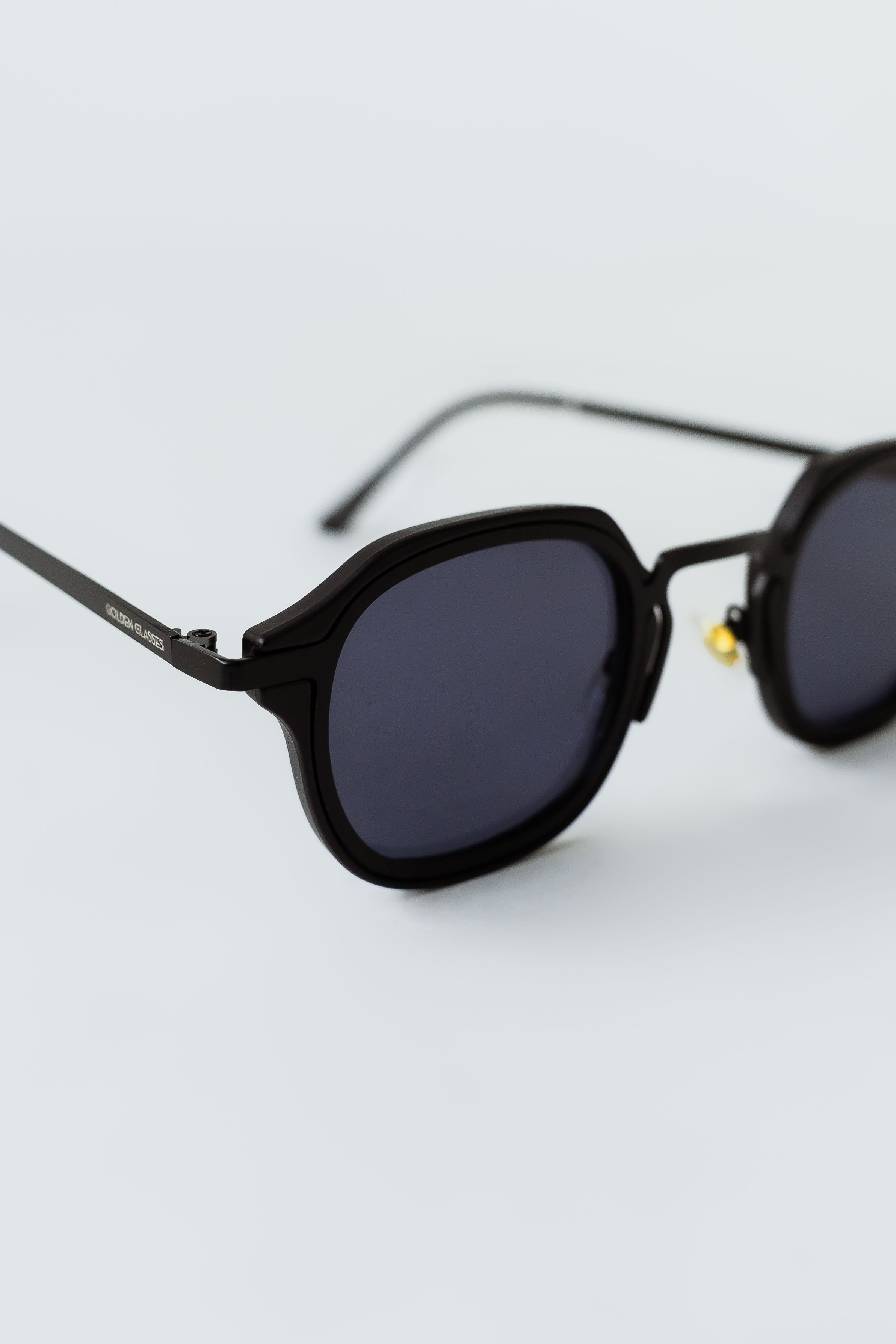 Óculos de sol Unissex Vintage Shade Preto