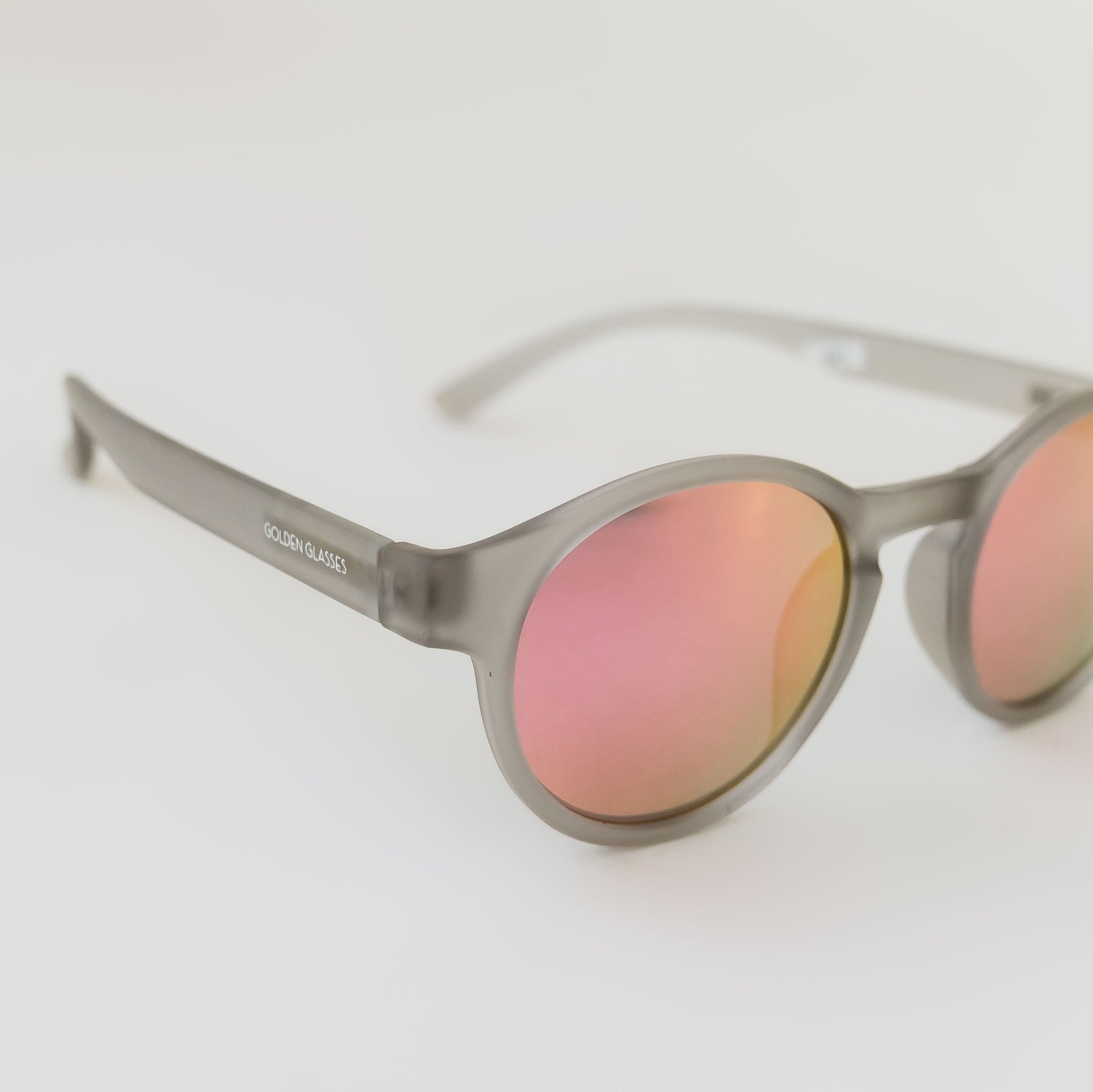 Óculos de Sol Unissex Sunset Cinza e Rosa