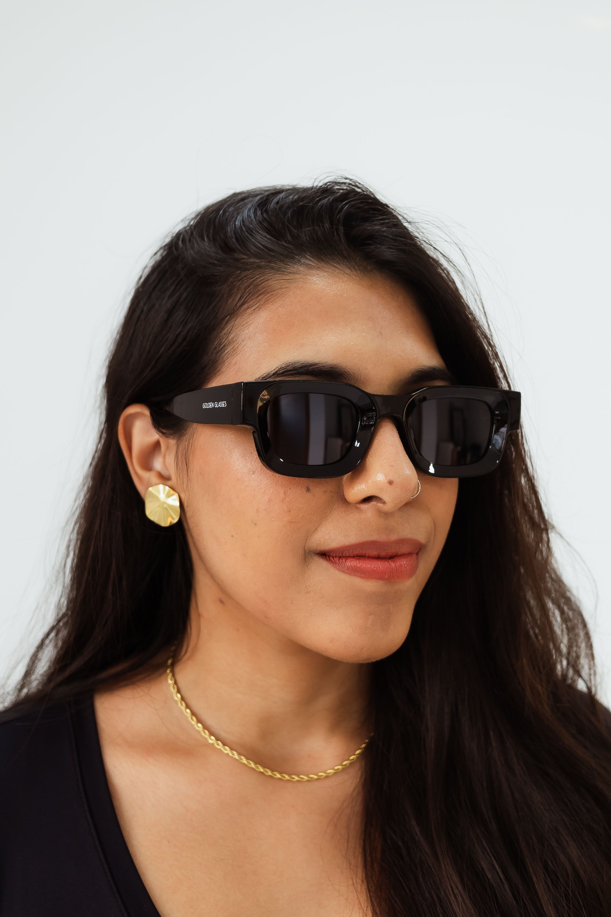 Óculos de Sol Unissex Downtown Preto