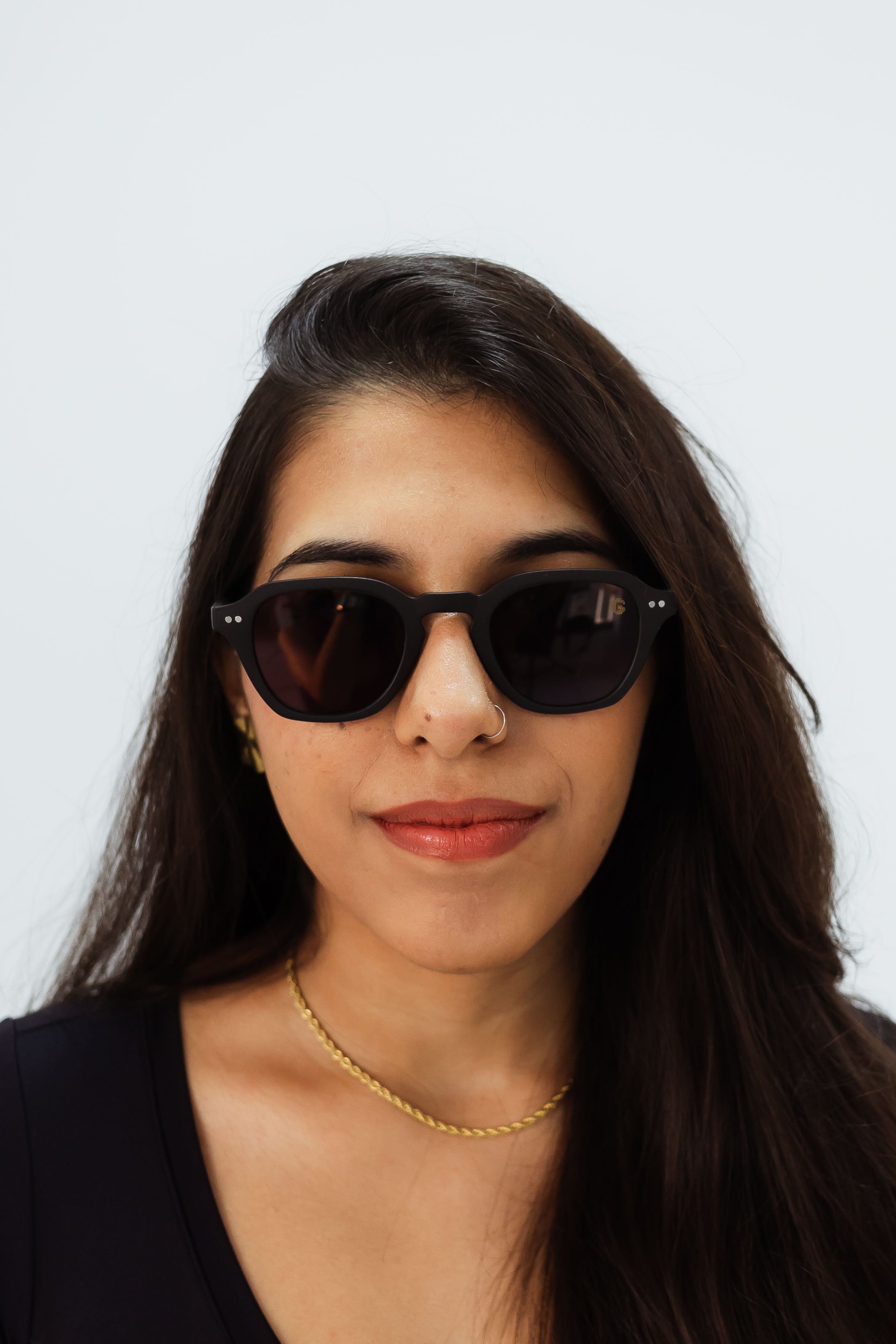 Óculos de Sol Unissex Gradient Preto