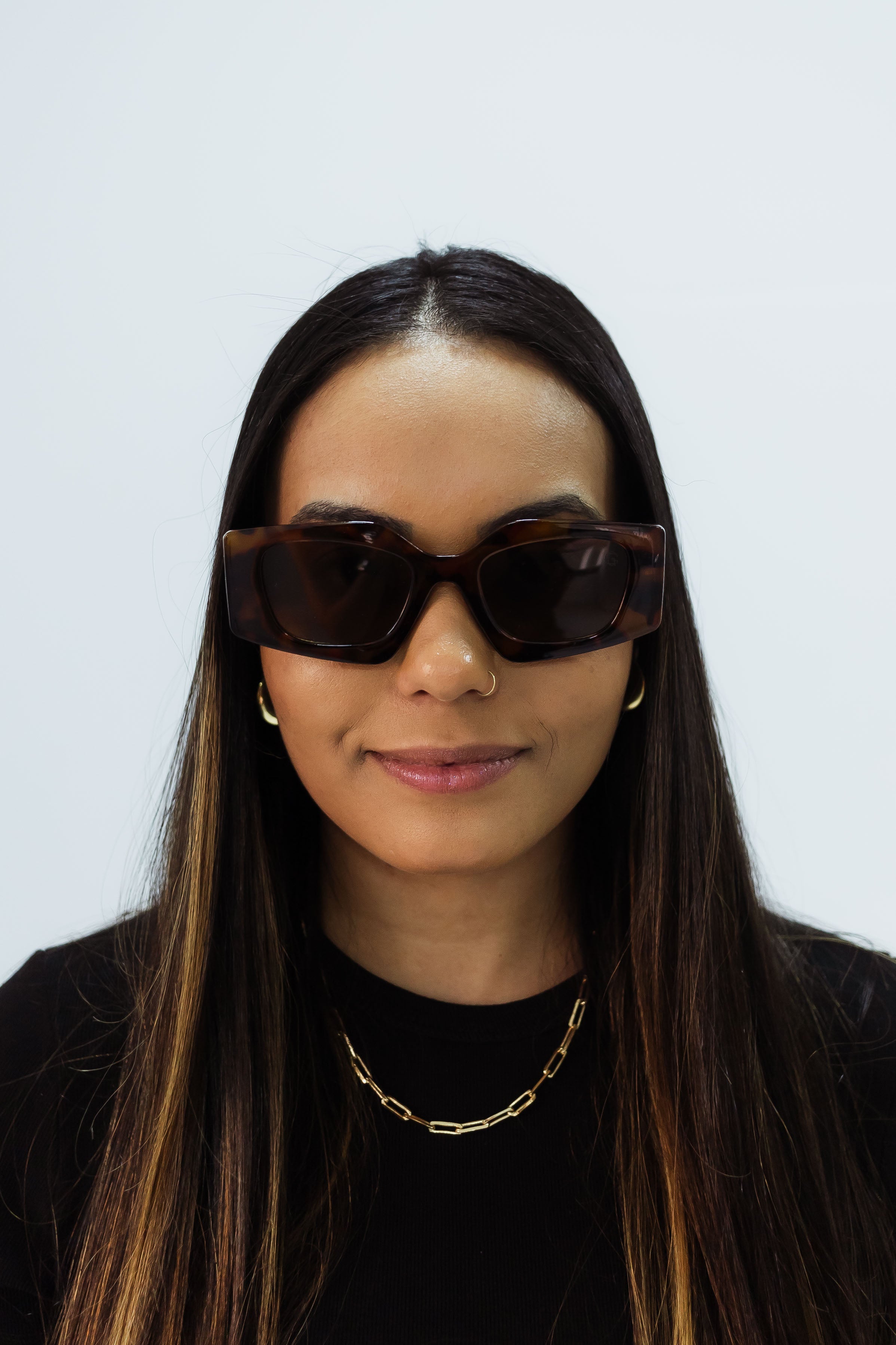 Óculos de Sol Feminino Island Animal Print