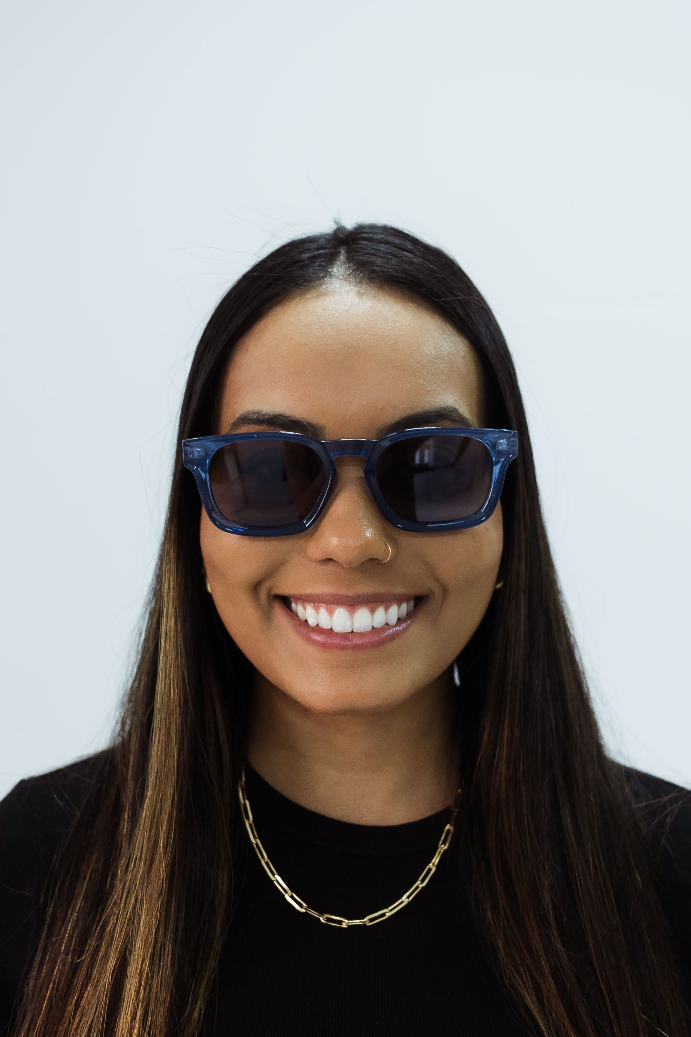 Óculos de Sol Unissex Glam Azul