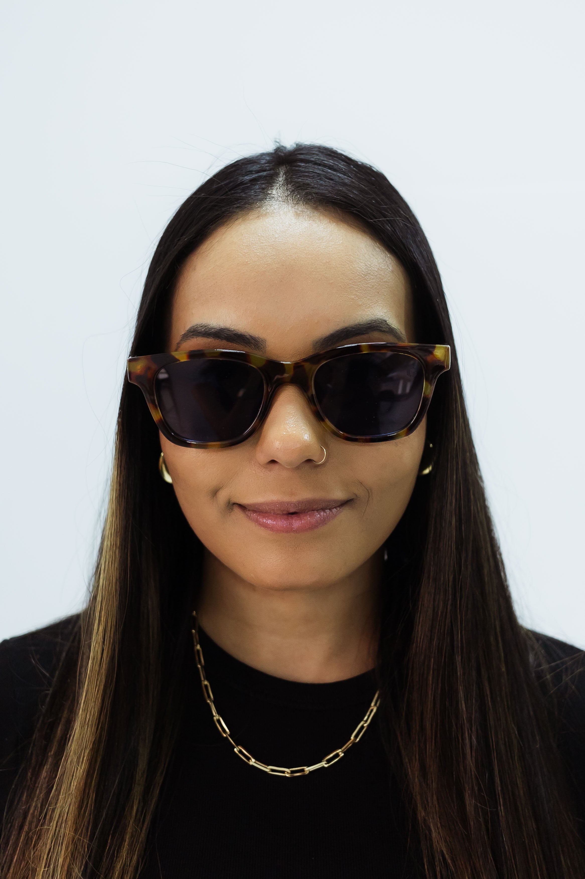 Óculos de Sol Feminino Leopard Animal Print