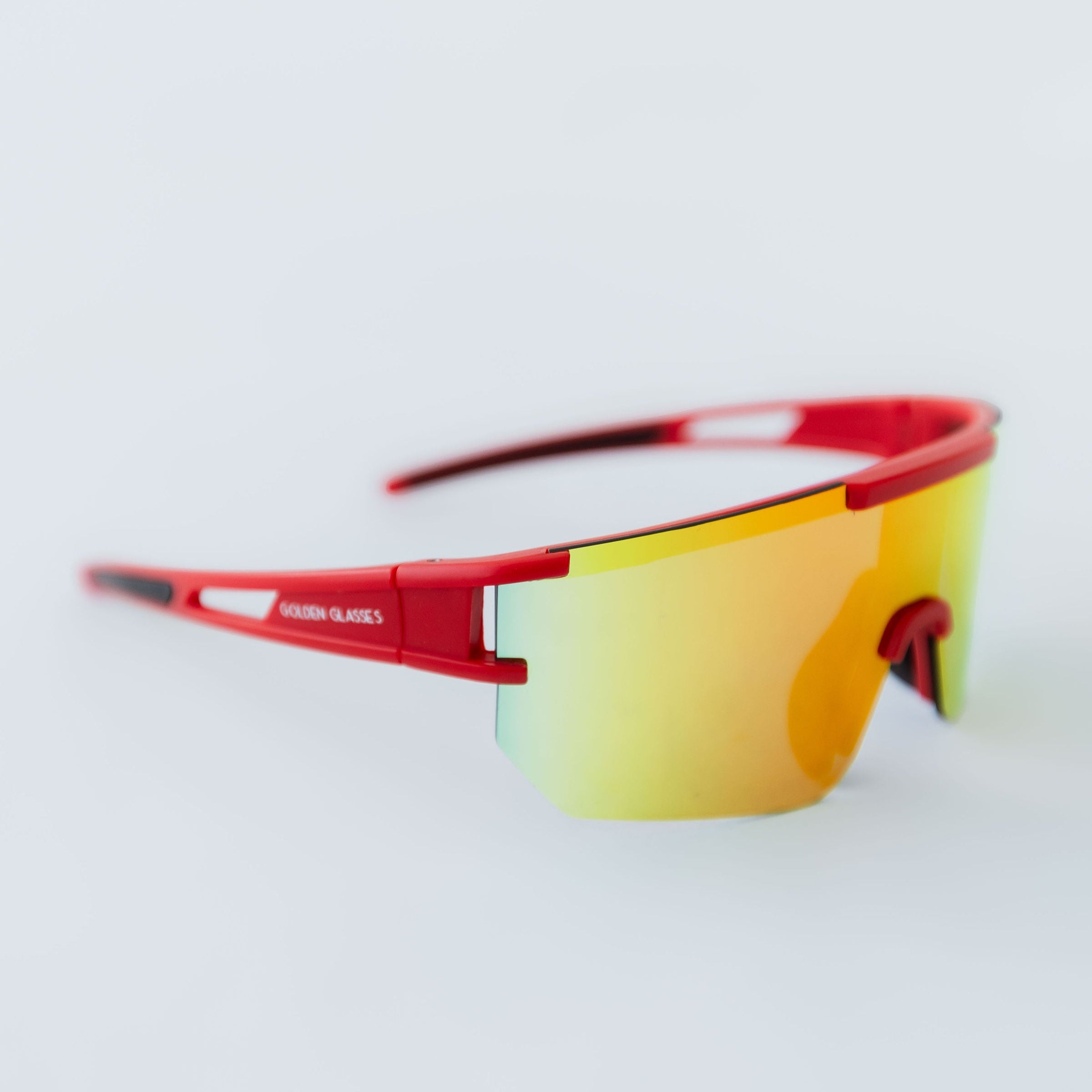 Óculos de Sol Unissex Sport Vermelho Camaleão