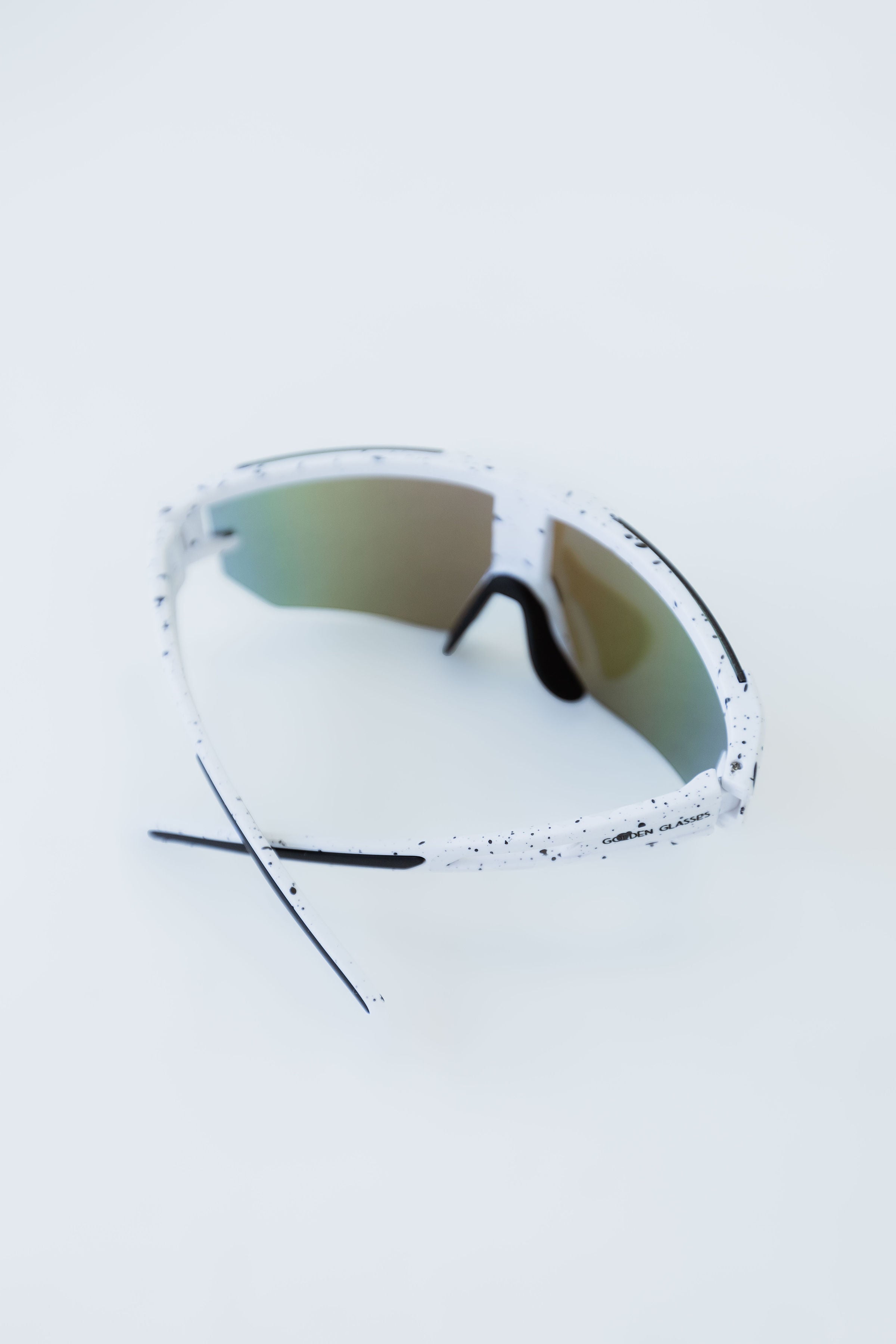 Óculos de Sol Unissex Sport Branco e Azul