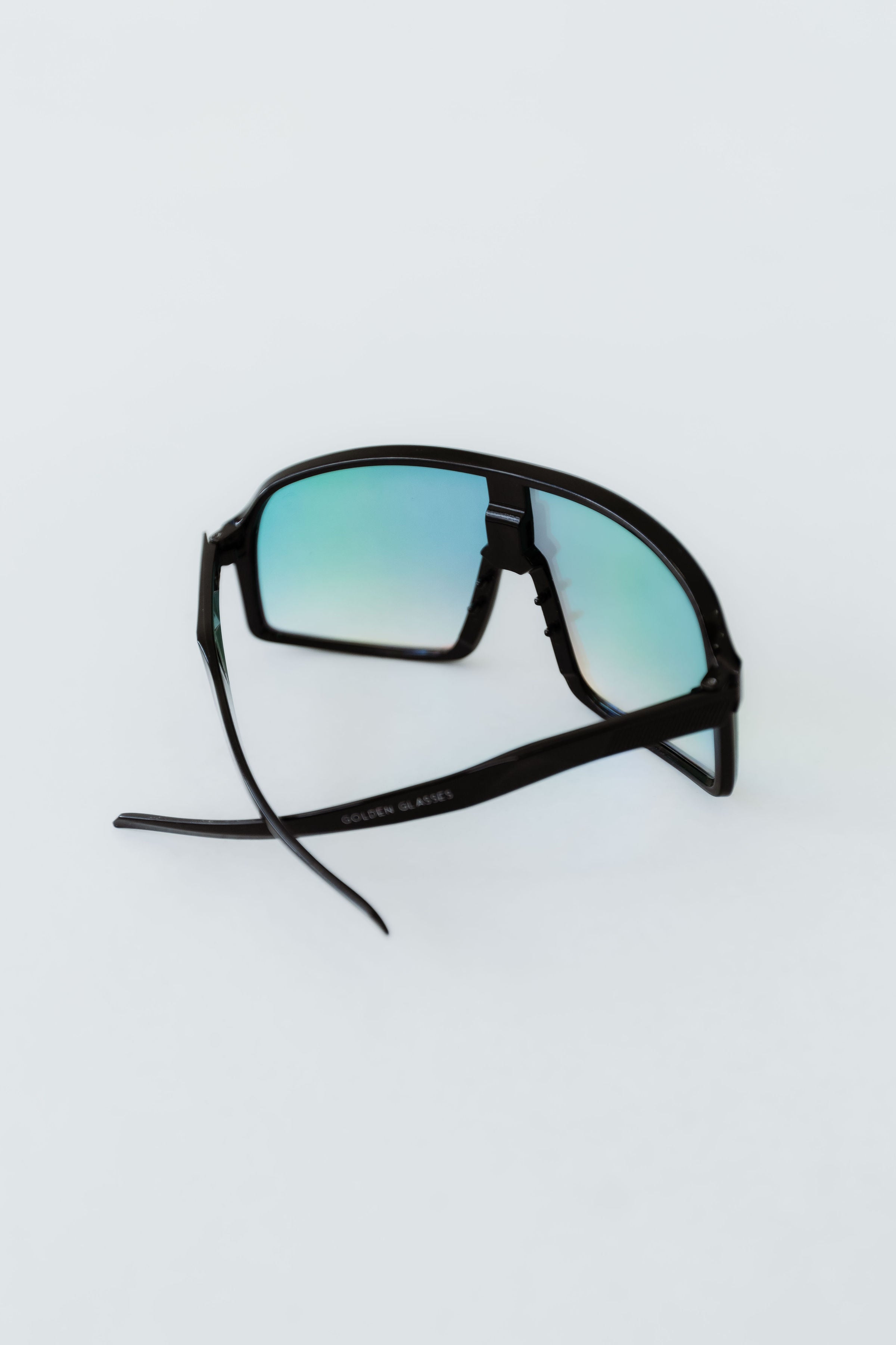 Óculos de Sol Unissex Running Preto e Verde