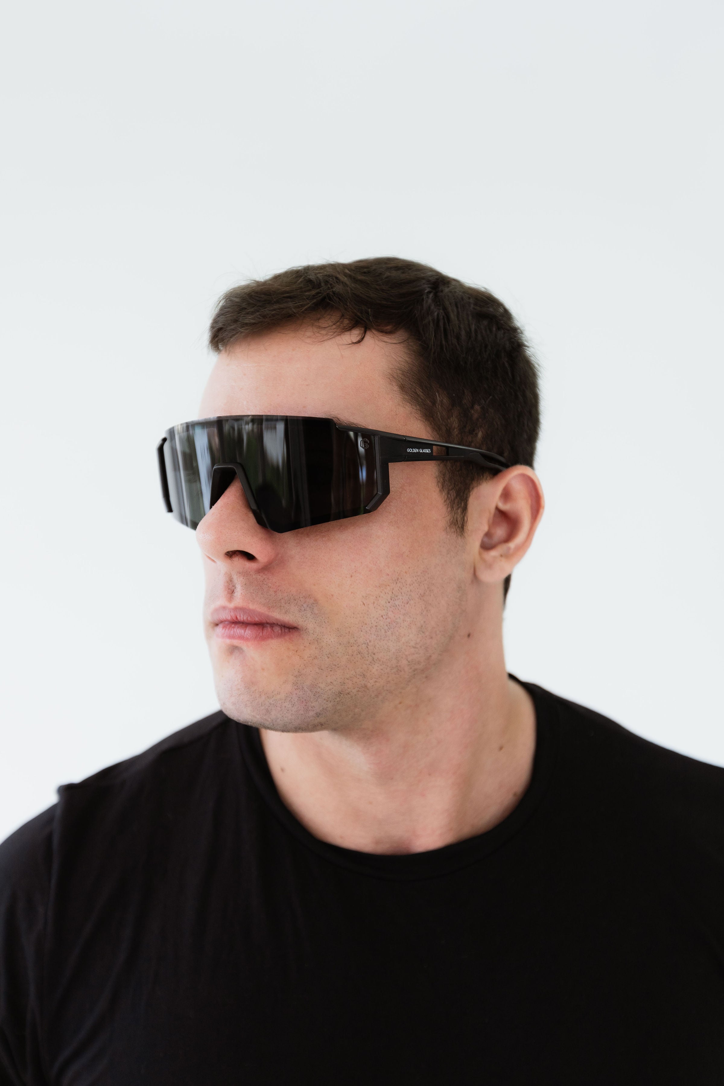 Óculos de Sol Unissex Sport Preto