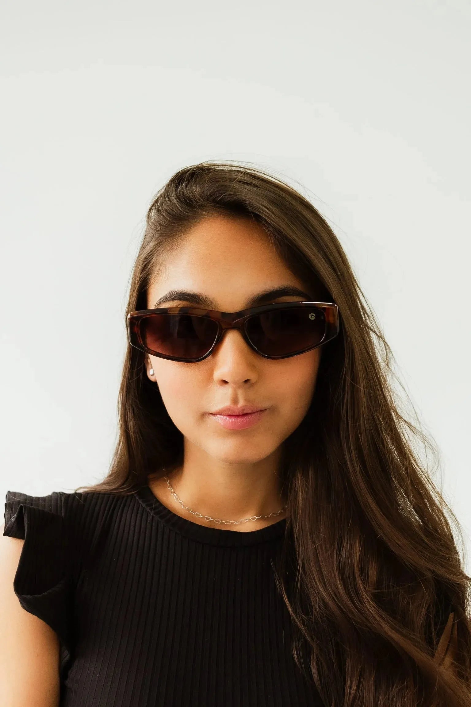 Óculos de sol Elegance Animal Print - Golden Glasses