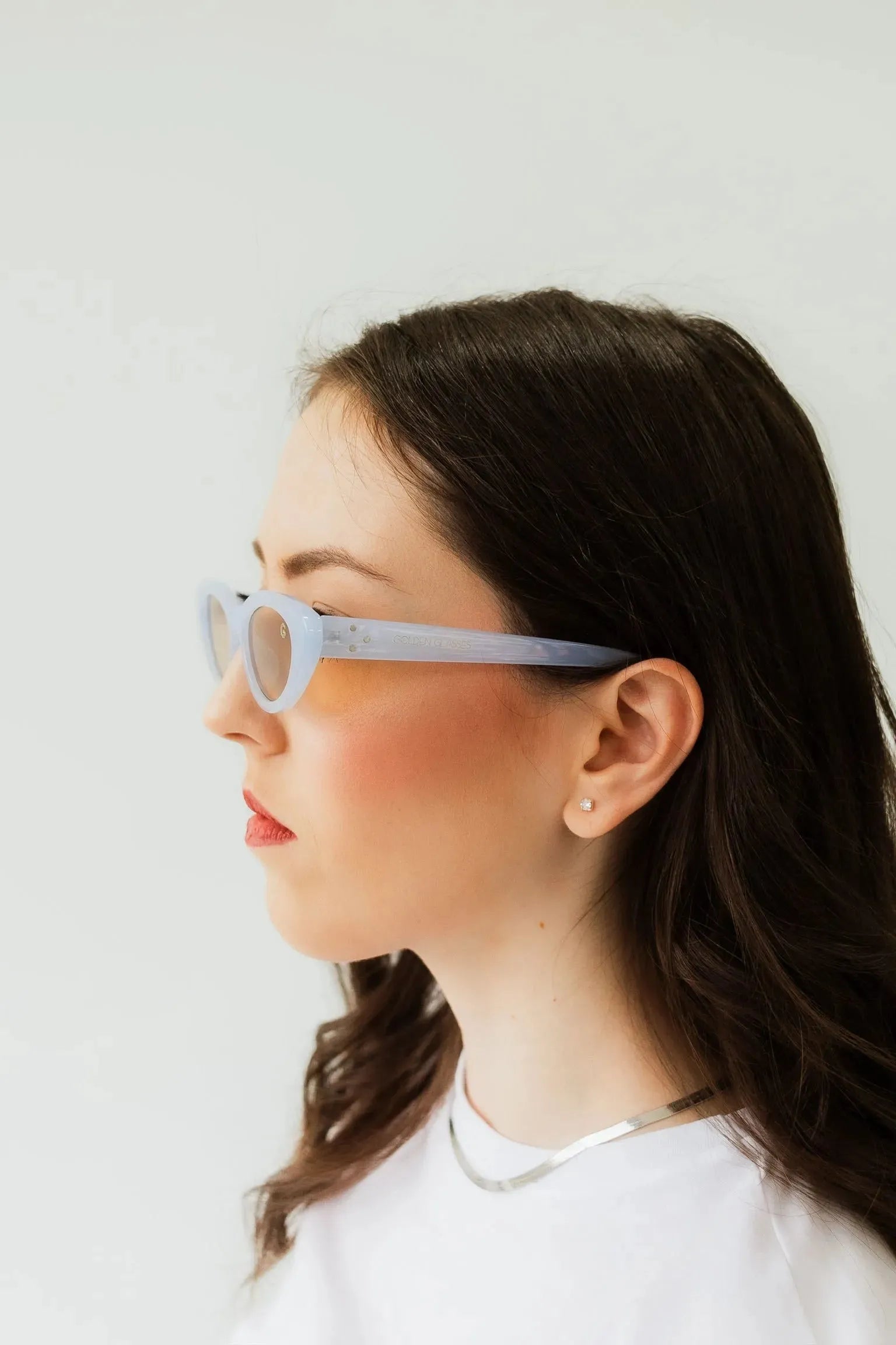 Óculos de sol Feline Azul - Golden Glasses