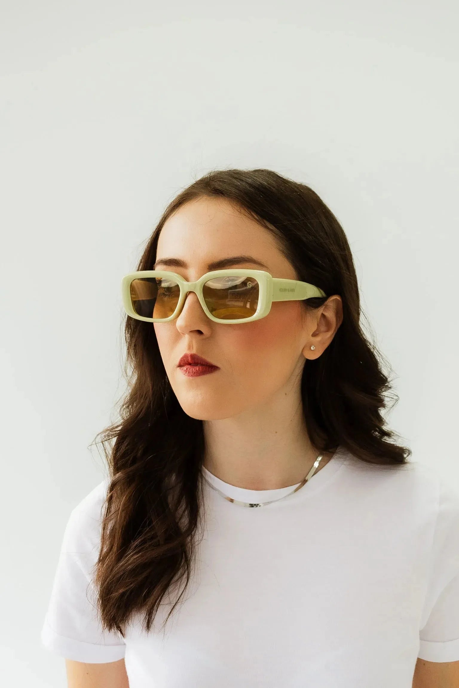 Óculos de Sol Fusion Verde Lima - Golden Glasses