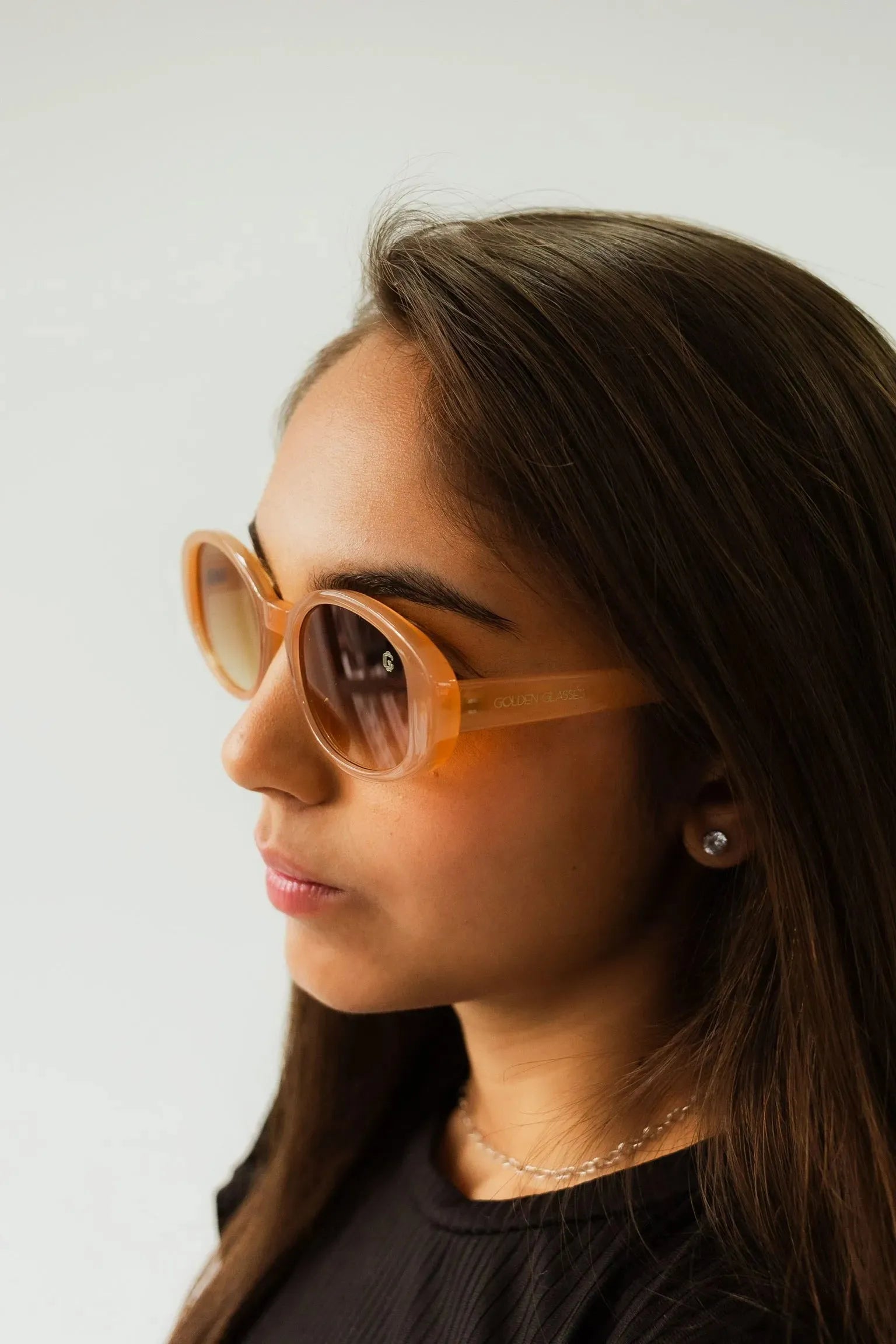 Óculos de sol Stylish Caramelo - Golden Glasses