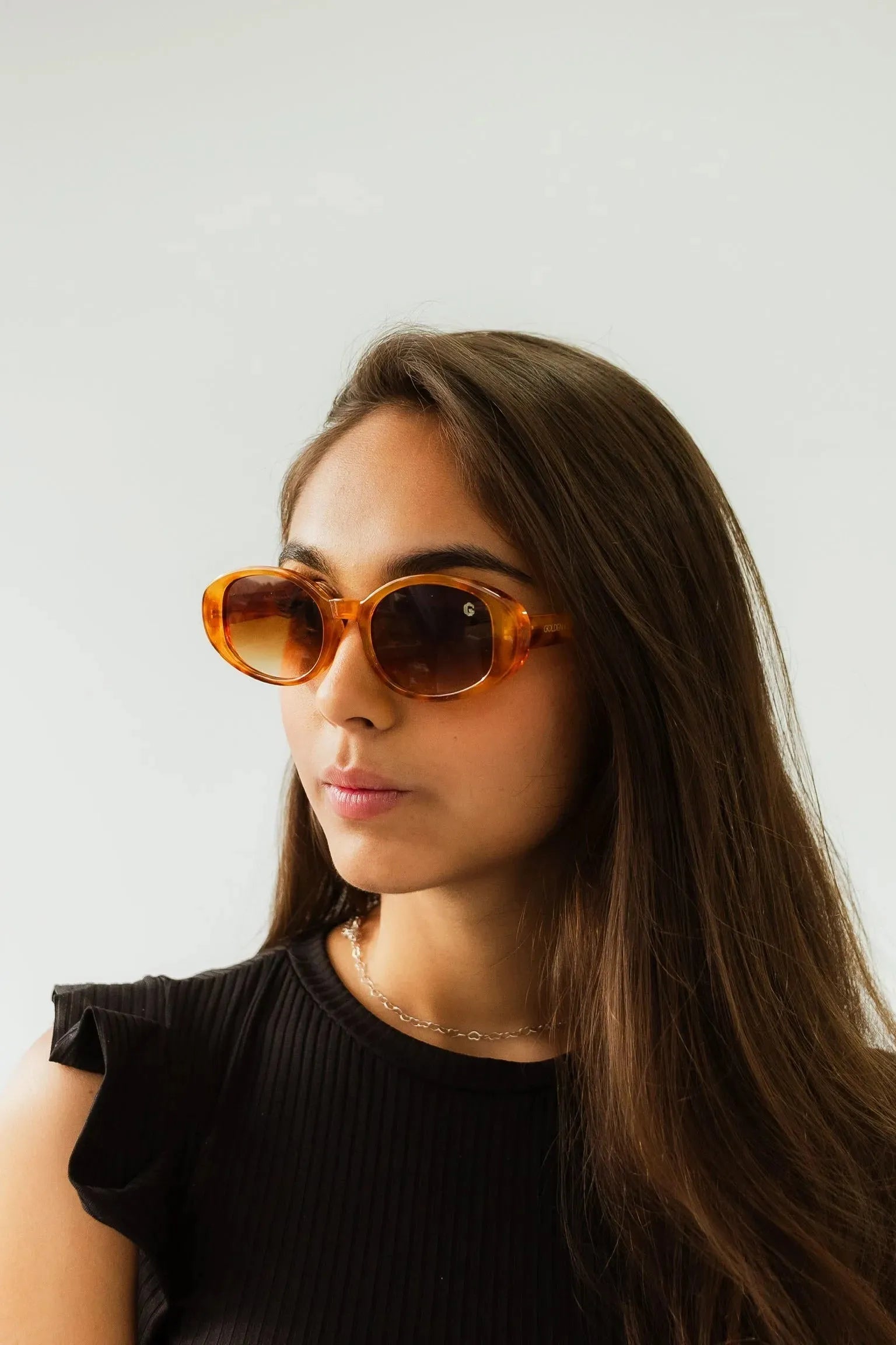 Óculos de sol Stylish Tortoise - Golden Glasses