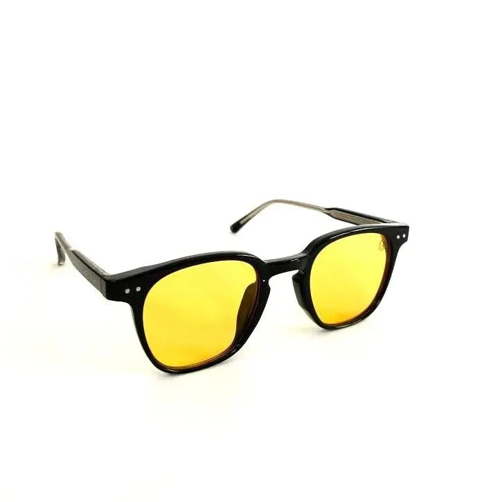 Óculos de sol Cosmetic Amarelo - Golden Glasses