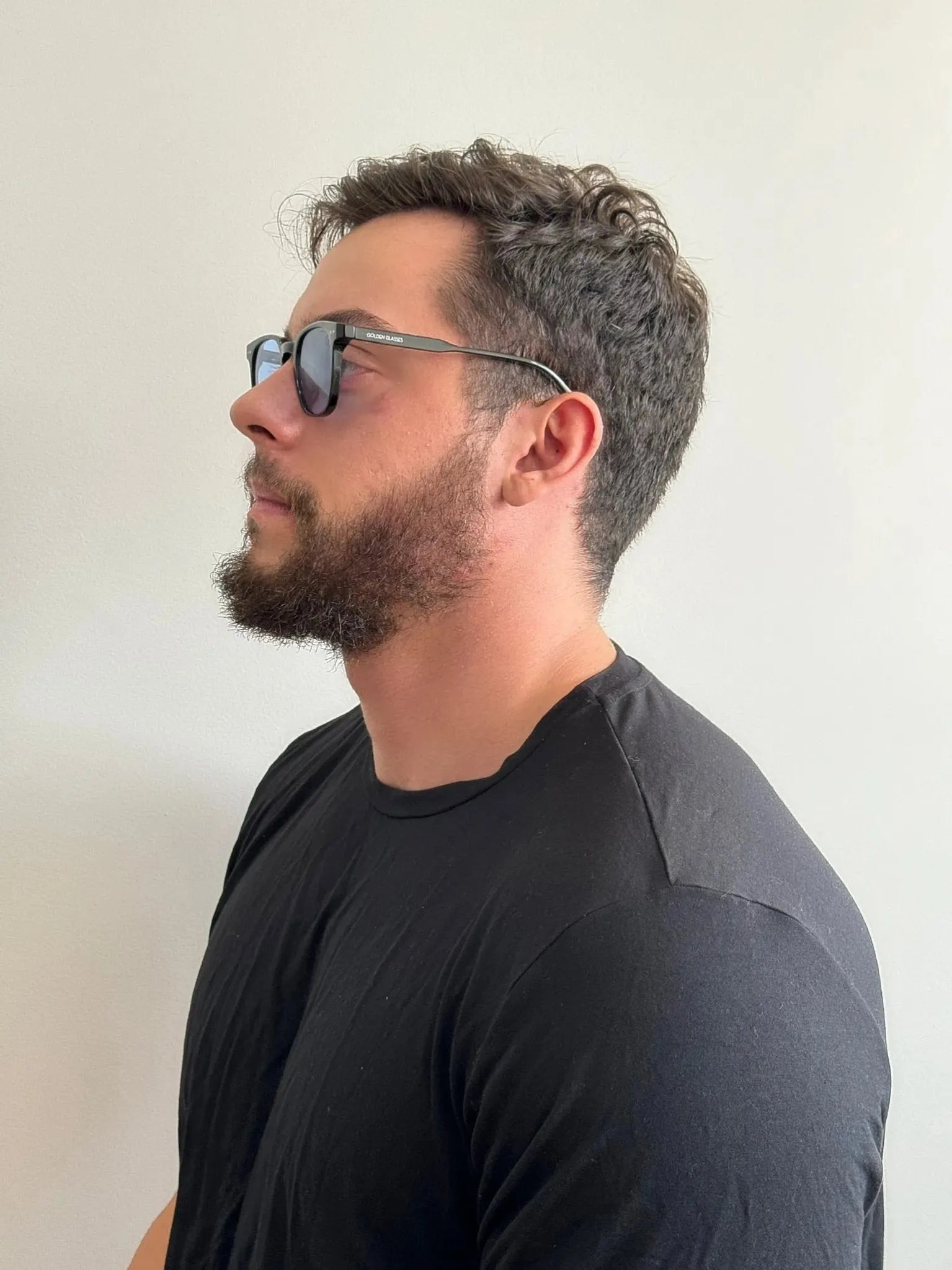 Óculos de sol Cosmetic Azul - Golden Glasses