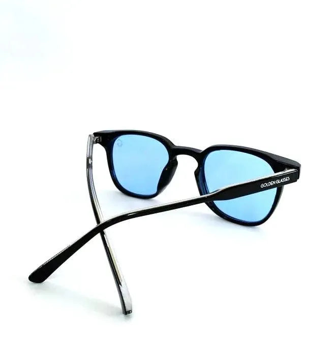 Óculos de sol Cosmetic Azul - Golden Glasses