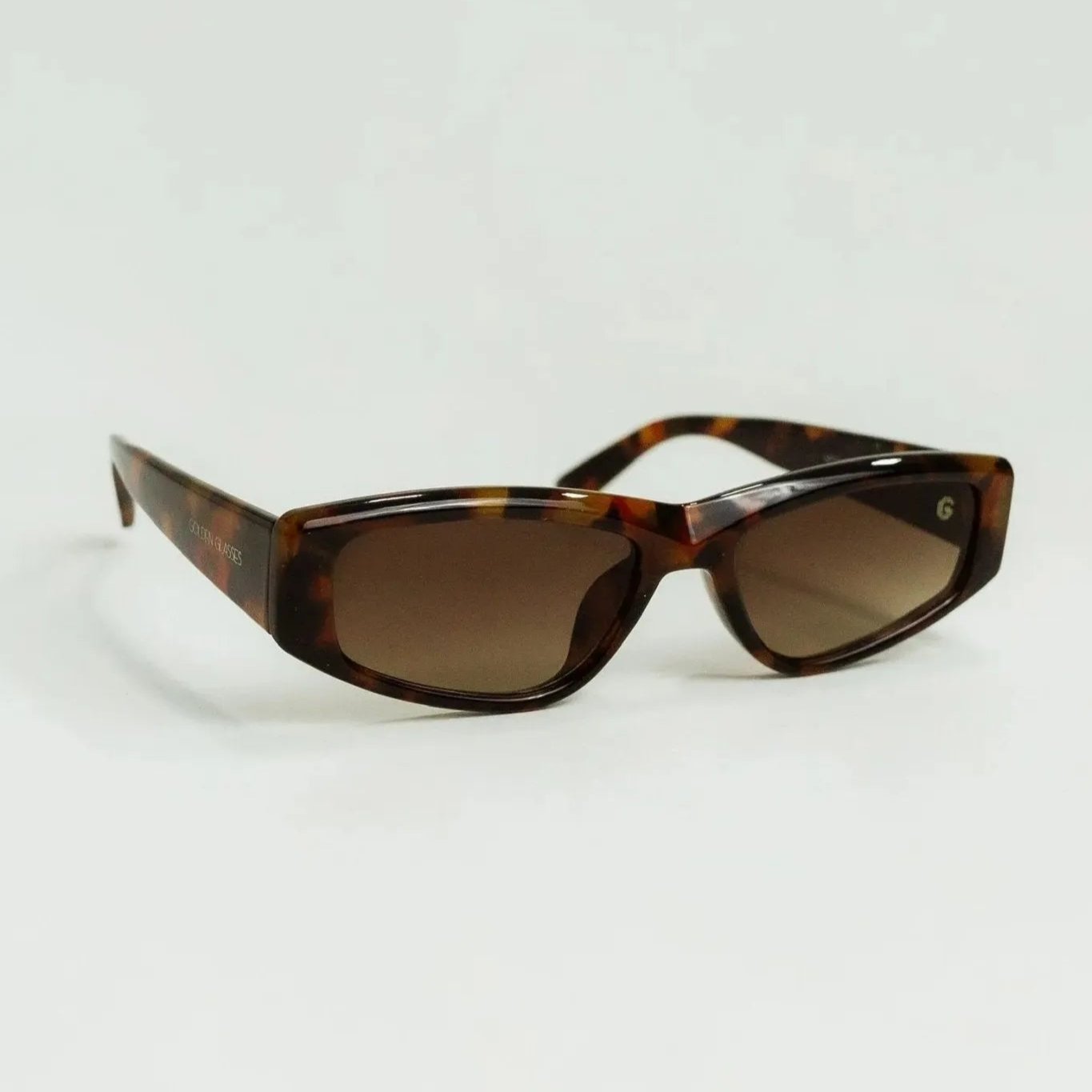 Óculos de sol Elegance Animal Print - Golden Glasses