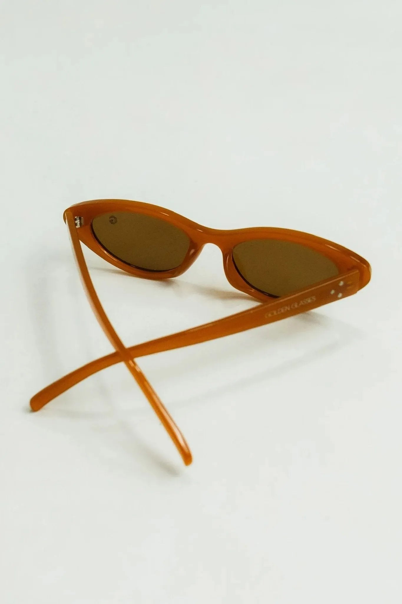 Óculos de sol Feline Caramelo - Golden Glasses