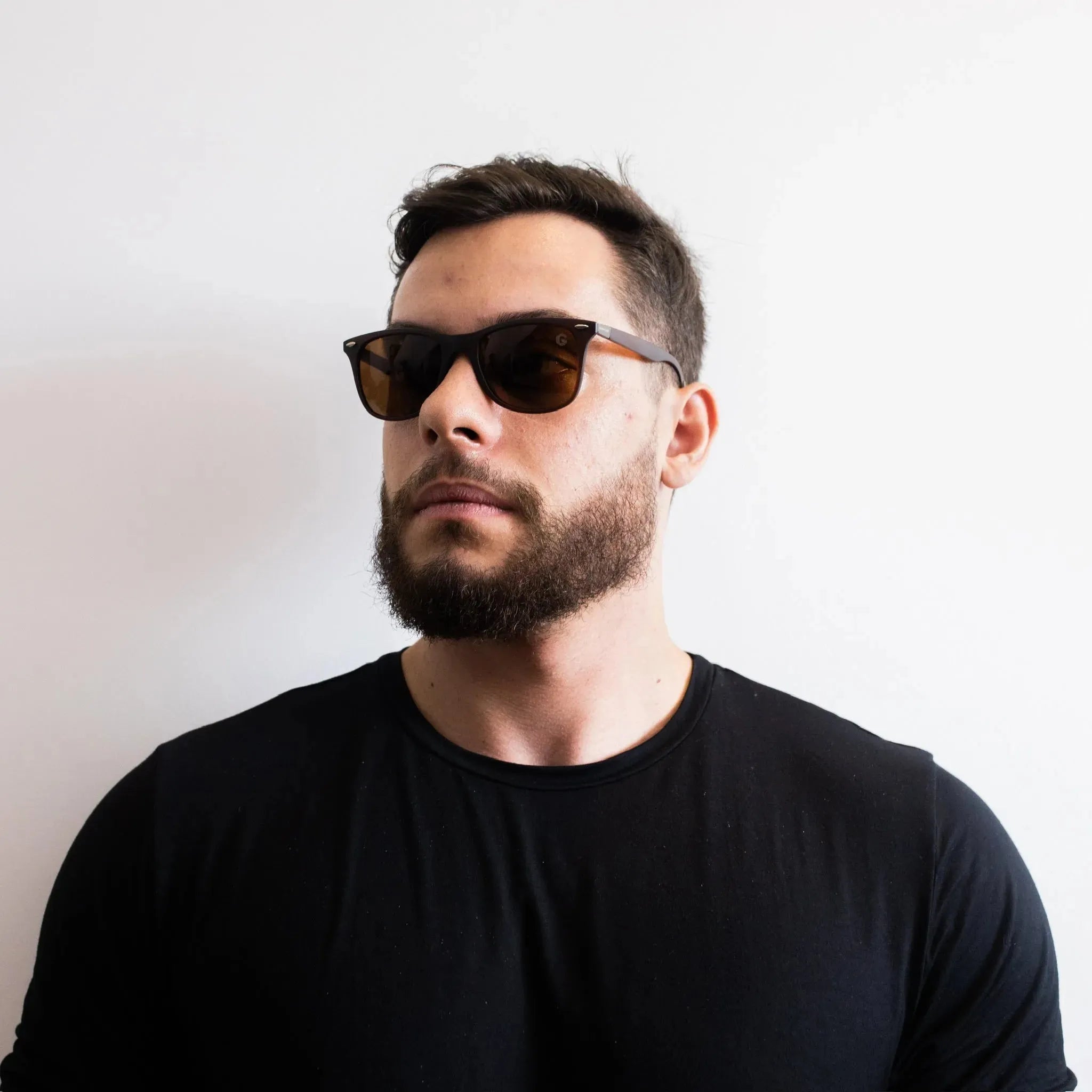 Óculos de sol Float Marrom - Golden Glasses