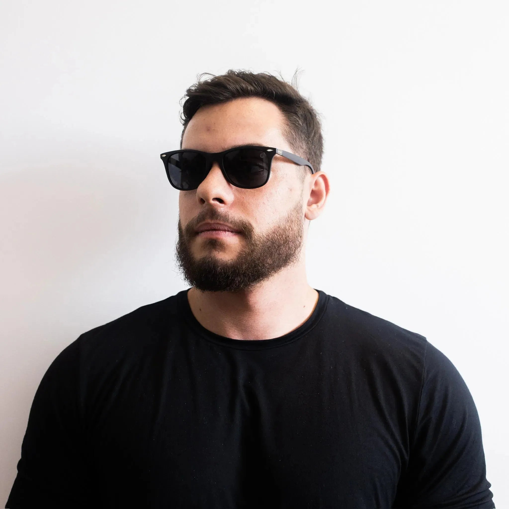 Óculos de sol Float Preto - Golden Glasses