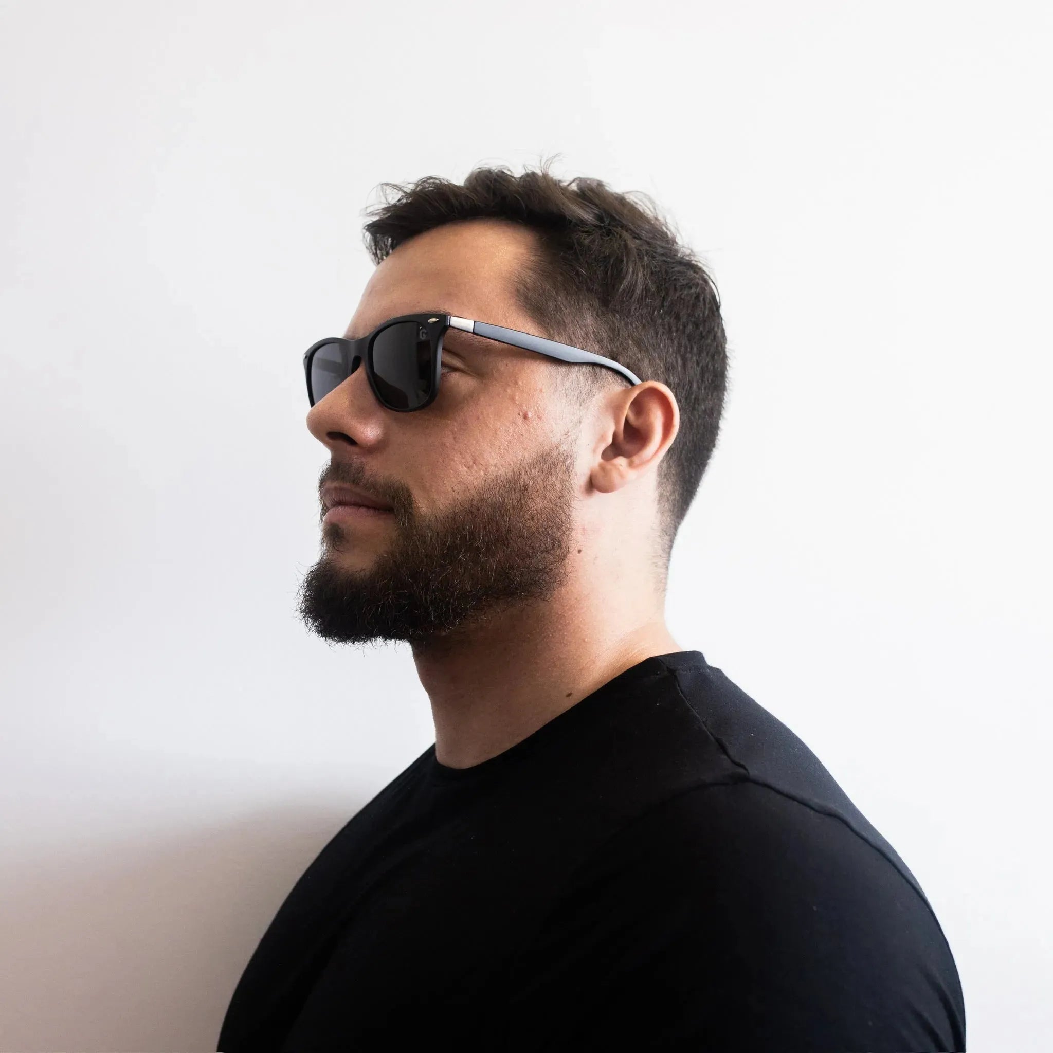 Óculos de sol Float Preto - Golden Glasses