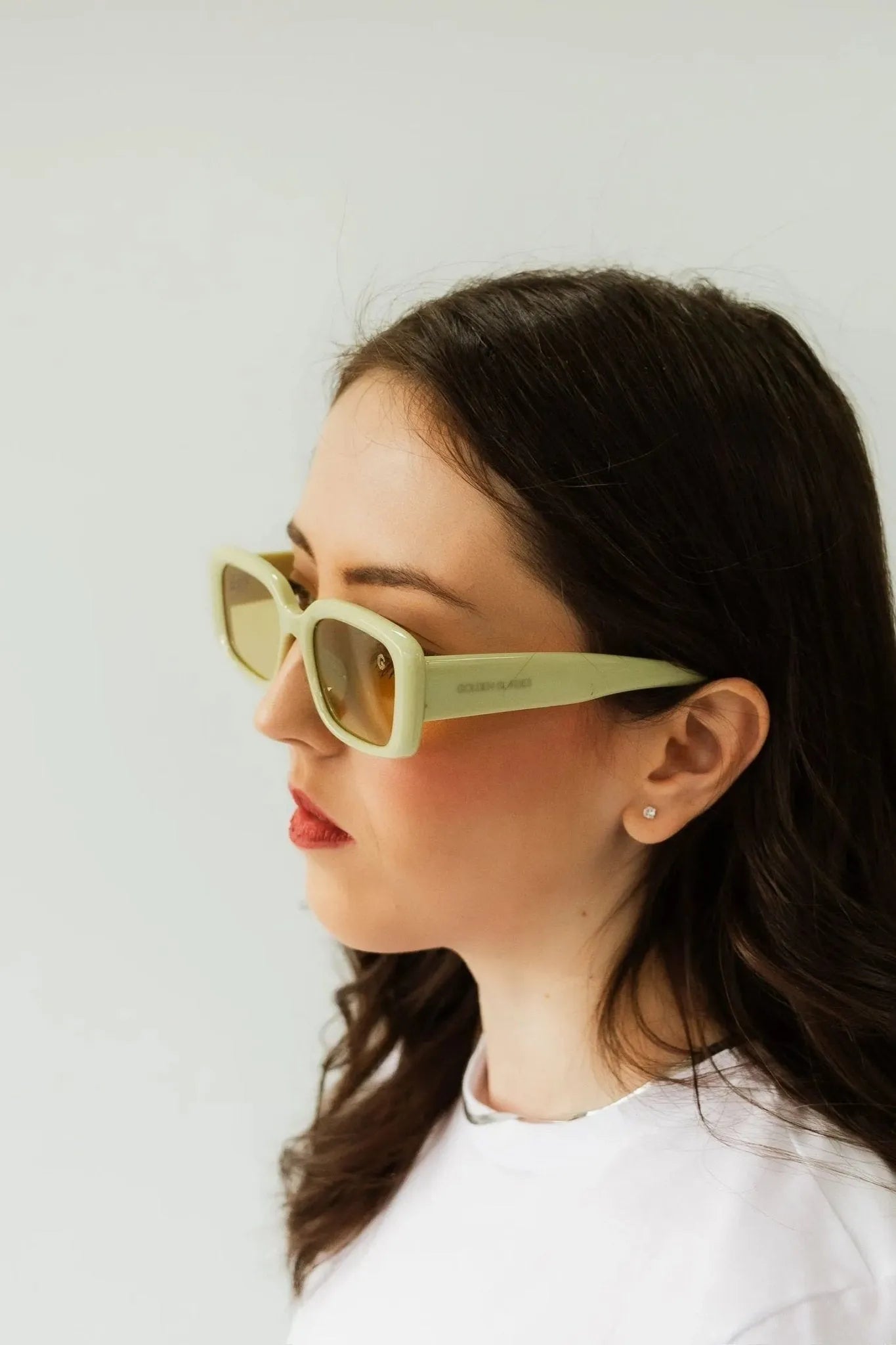 Óculos de Sol Fusion Verde Lima - Golden Glasses