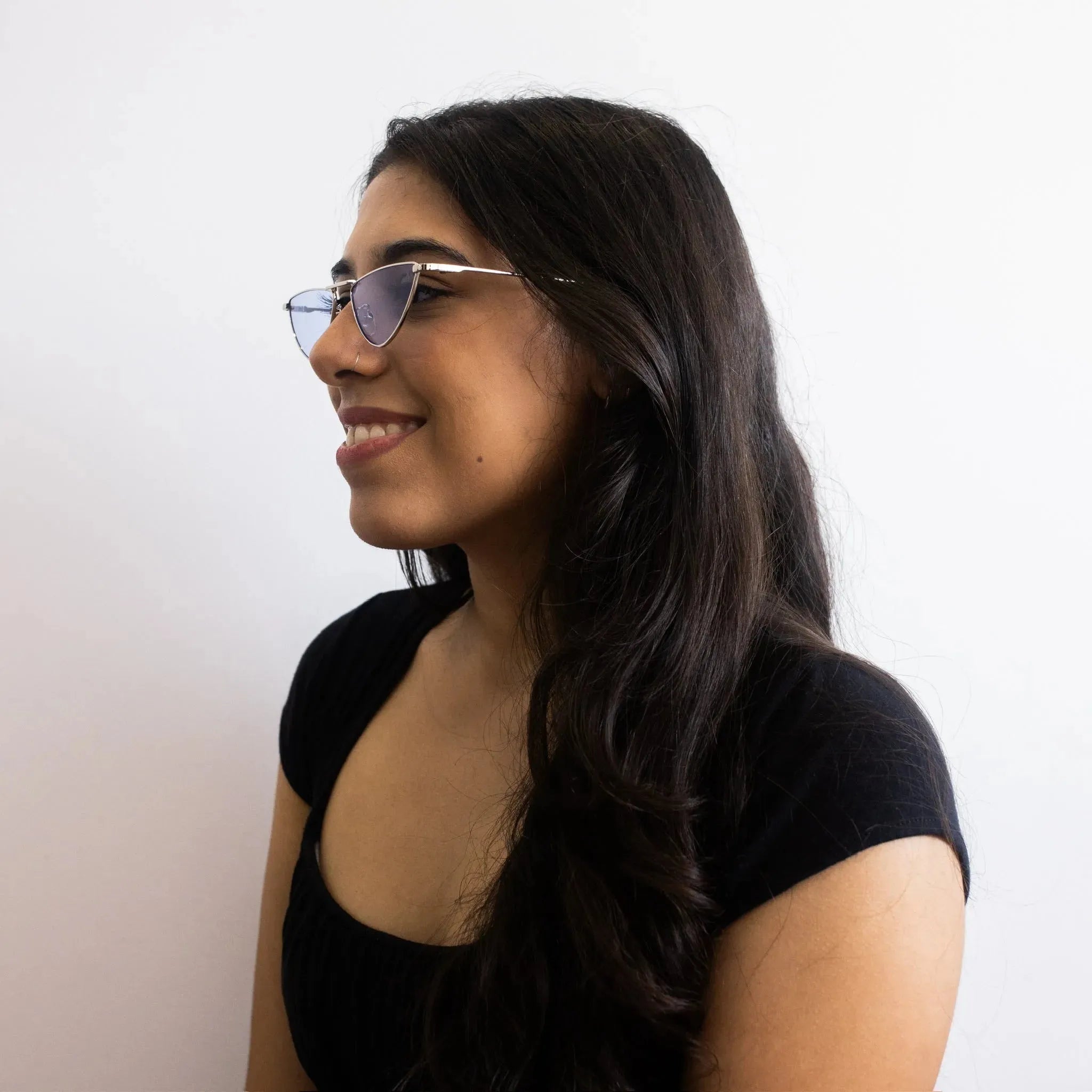 Óculos de Sol Hype Azul - Golden Glasses