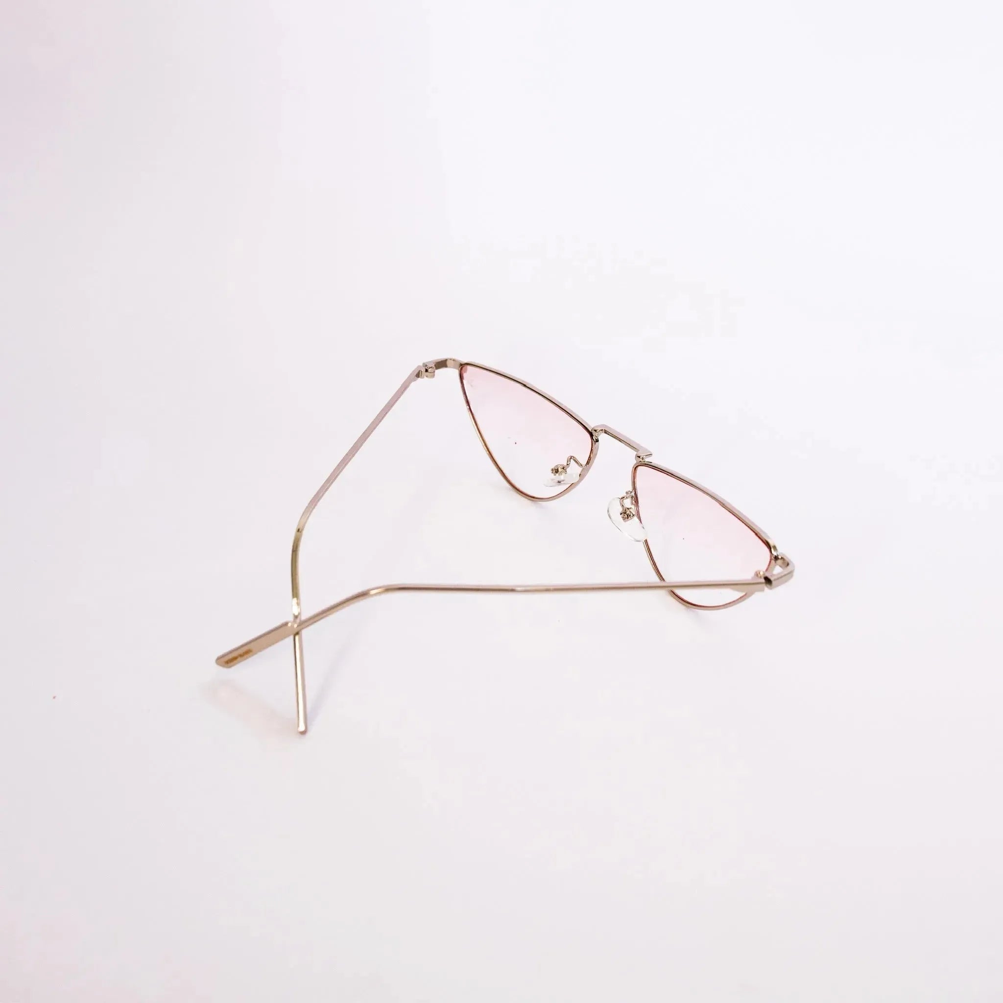 Óculos de Sol Hype Rosa - Golden Glasses