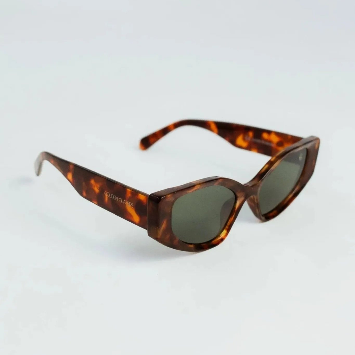 Óculos de Sol Iconic Animal Print - Golden Glasses
