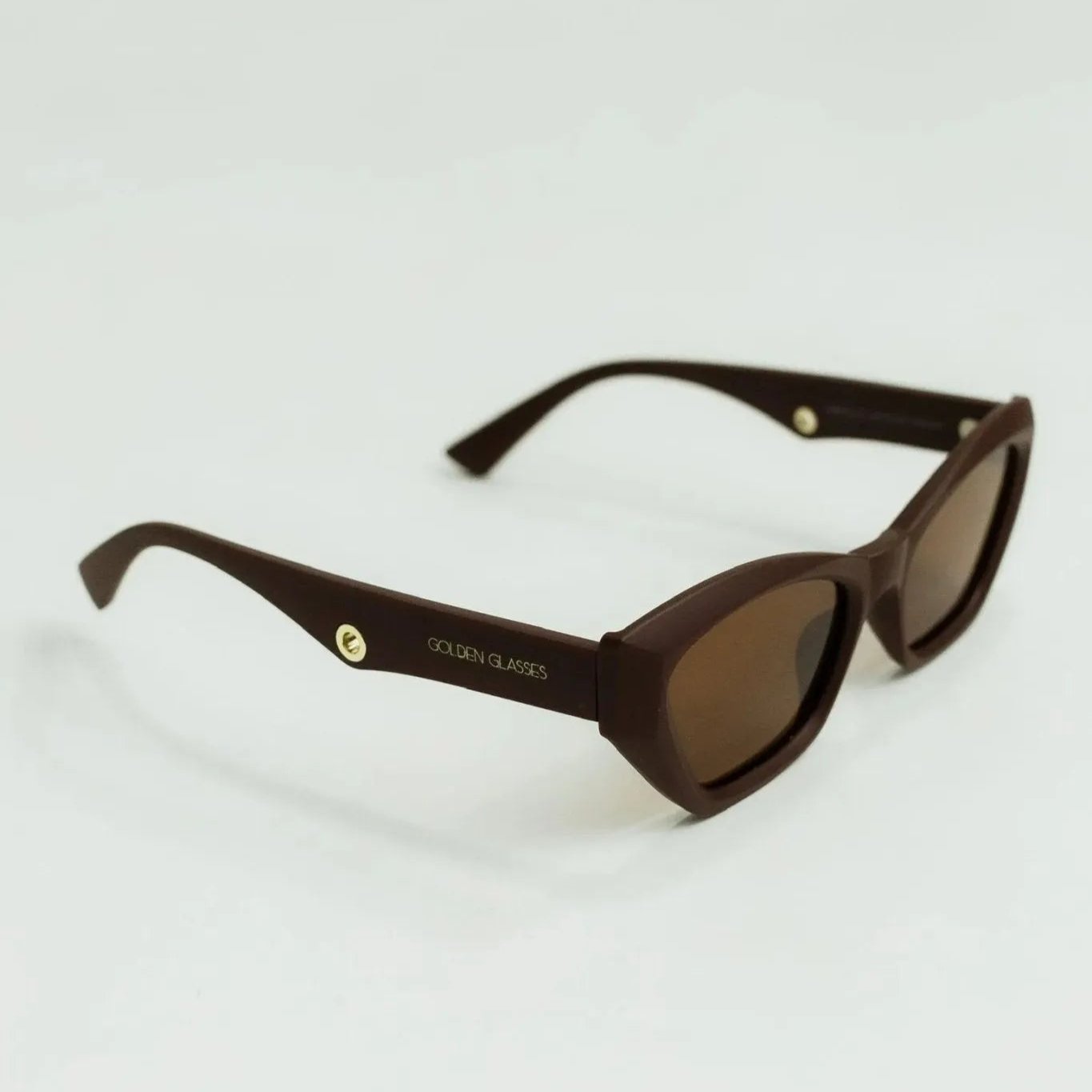 Óculos de sol Lyra Marrom - Golden Glasses