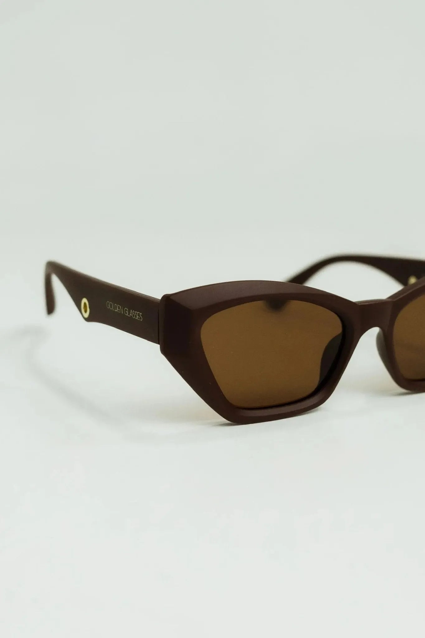 Óculos de sol Lyra Marrom - Golden Glasses