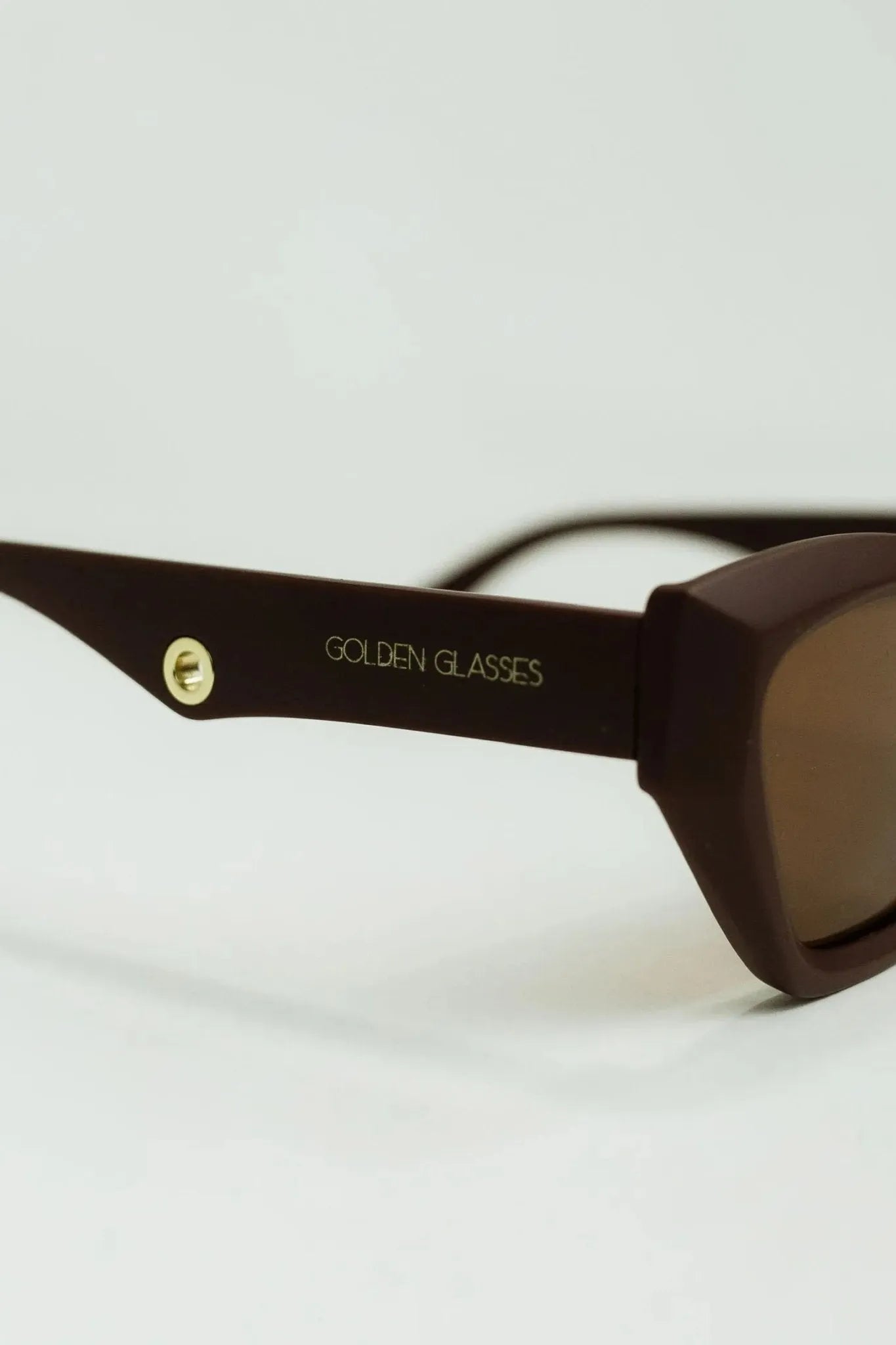 Óculos de sol Lyra Marrom - Golden Glasses