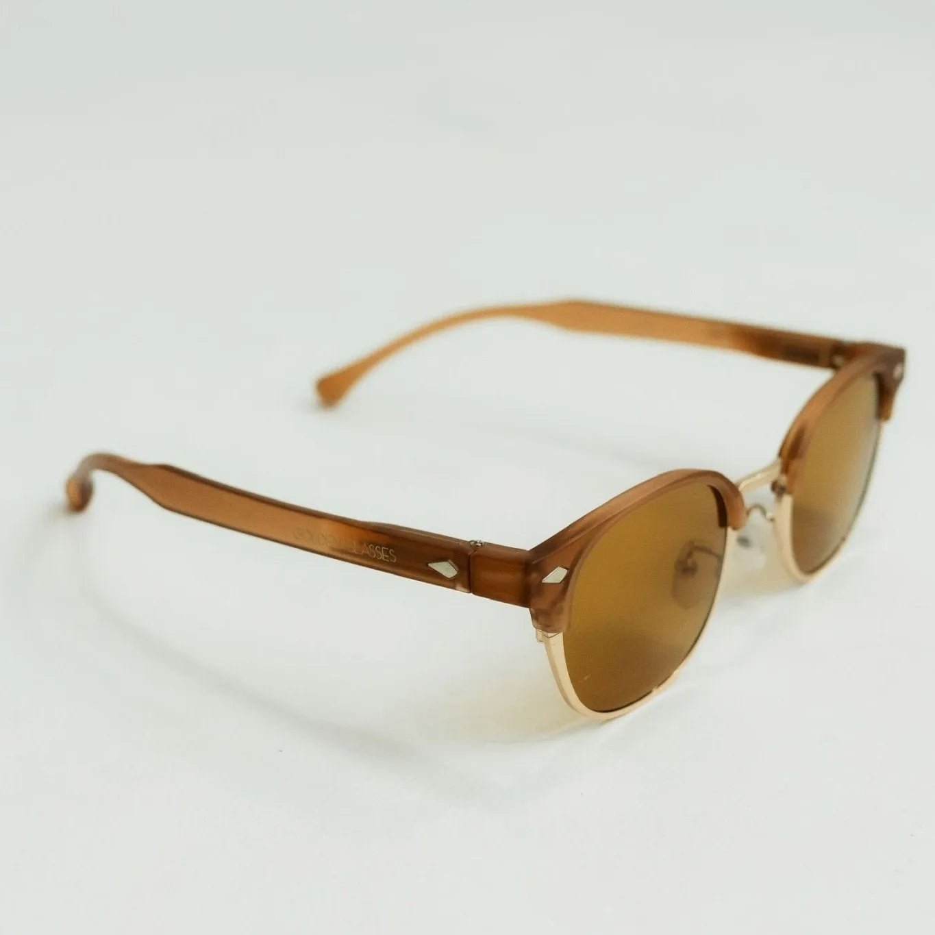 Óculos de sol Mirage Marrom - Golden Glasses