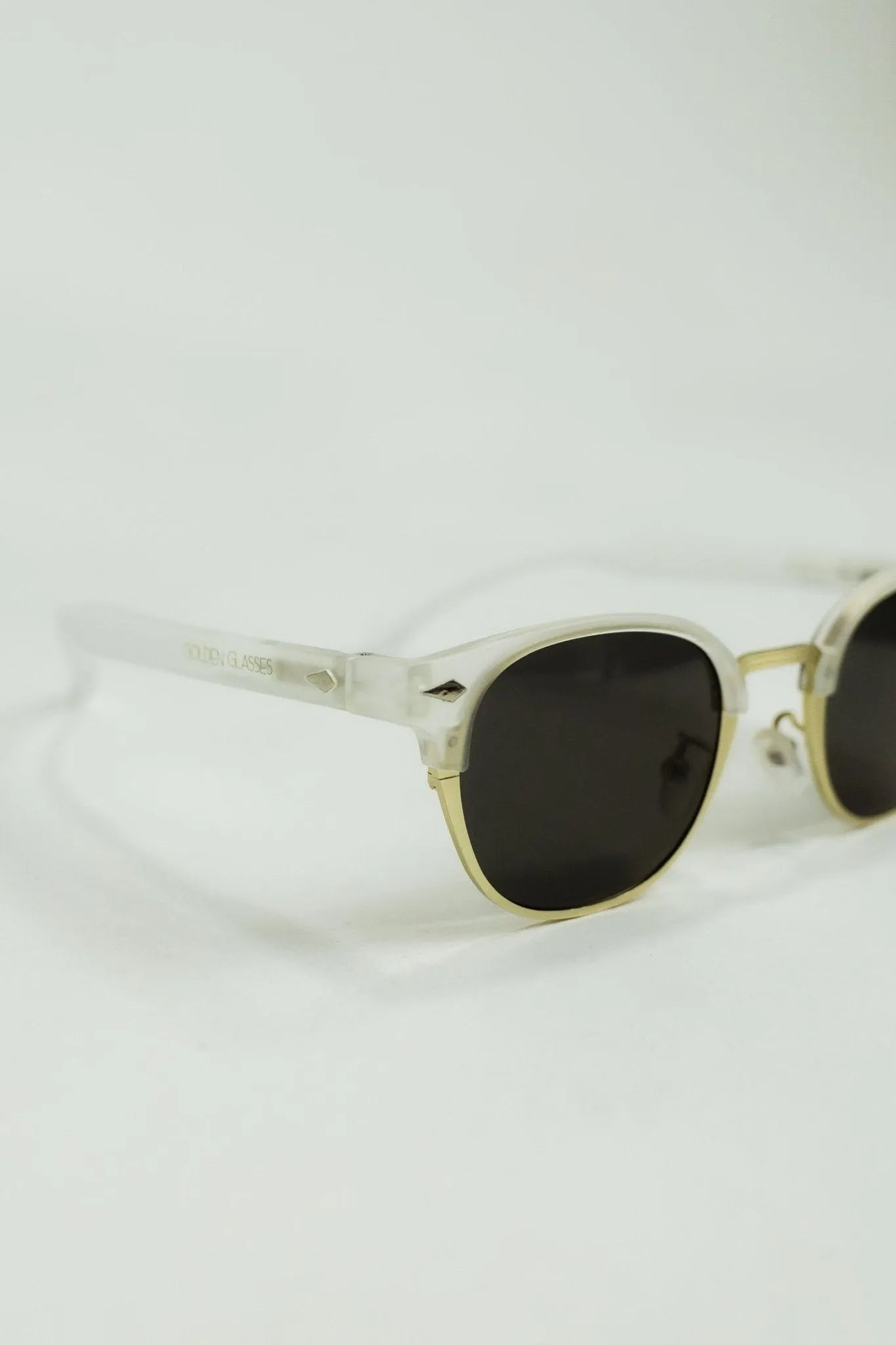 Óculos de Sol Mirage Transparente - Golden Glasses