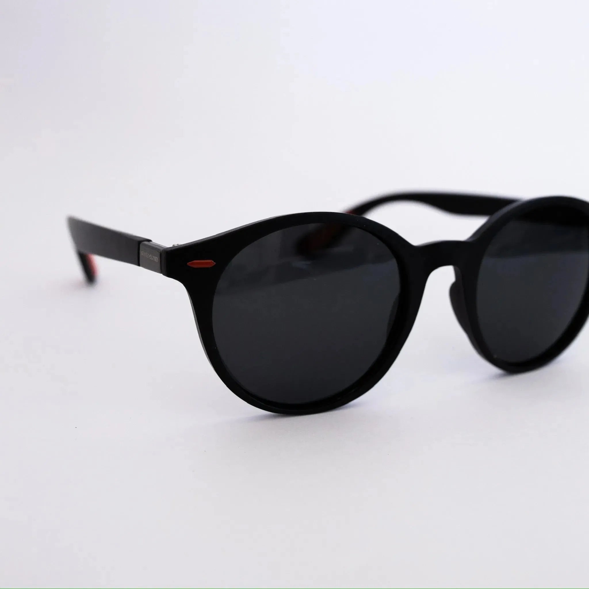 Óculos de sol Round Preto - Golden Glasses